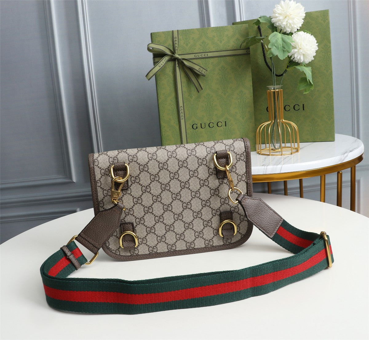 LuxluxHouse Great quality Gucci Top Bag 24*16.5*4cm Free shipping