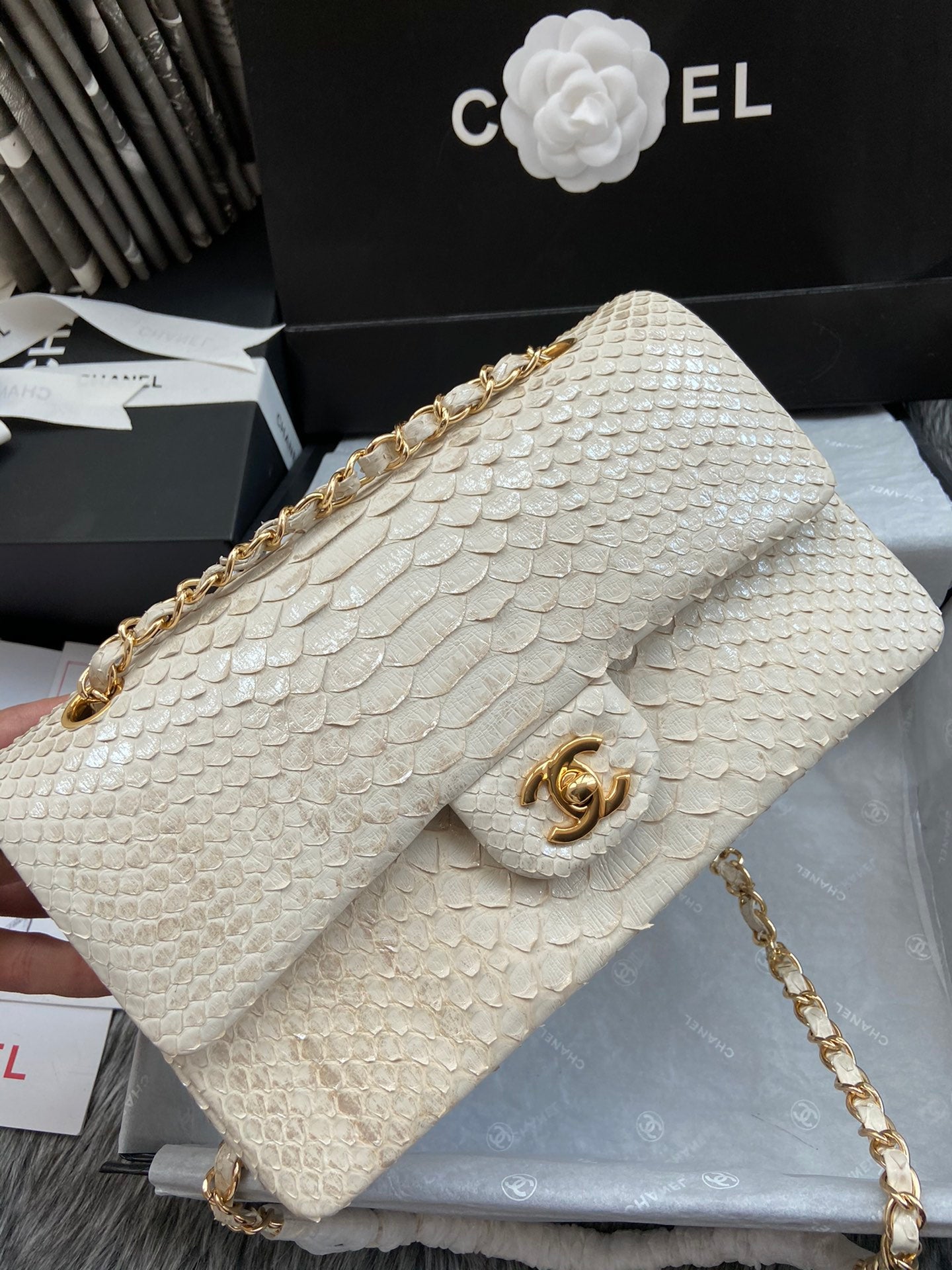 LuxluxHouse Great quality Chanel Top Bag 25.5*7*16CM Free shipping