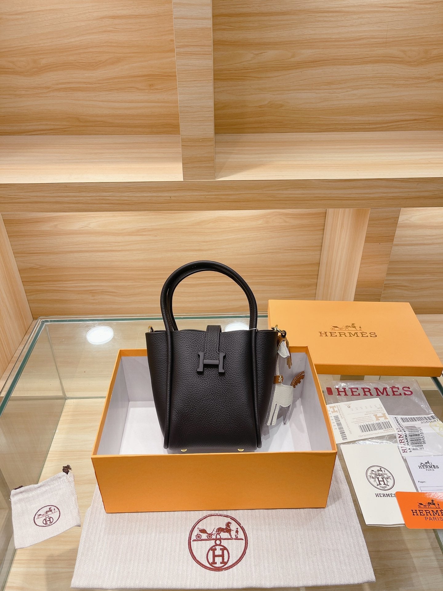 LuxluxHouse Great quality Hermes Top Bag 15*18cm Free shipping