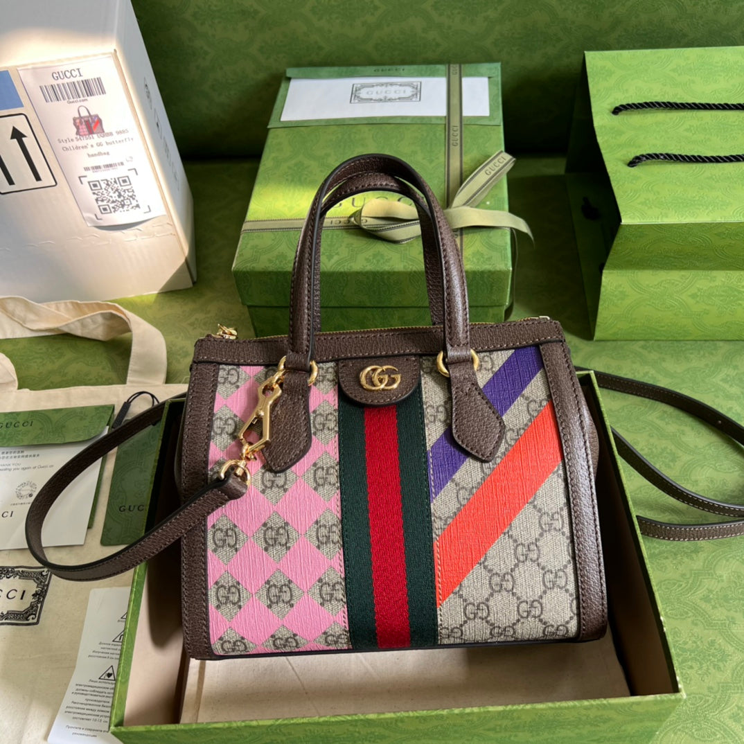 LuxluxHouse Great quality Gucci Bag Top Quality 25*19*9.5cm Free shipping