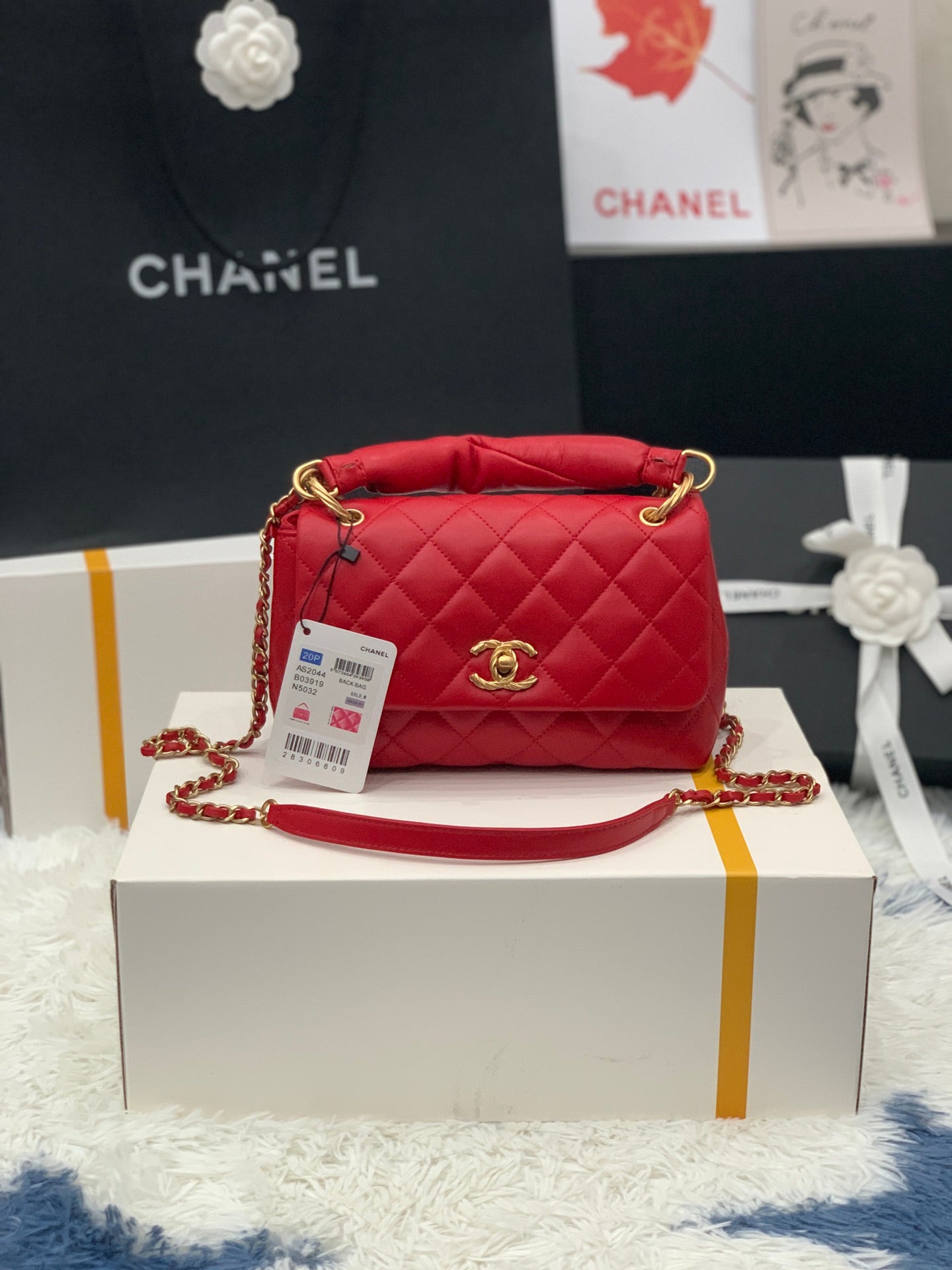 LuxluxHouse Great quality Chanel Bag Top Quality 25*17*8cm Free shipping