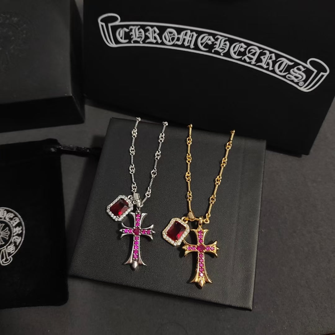 LuxluxHouse Best Quality Accessories Necklace Chrome Hearts