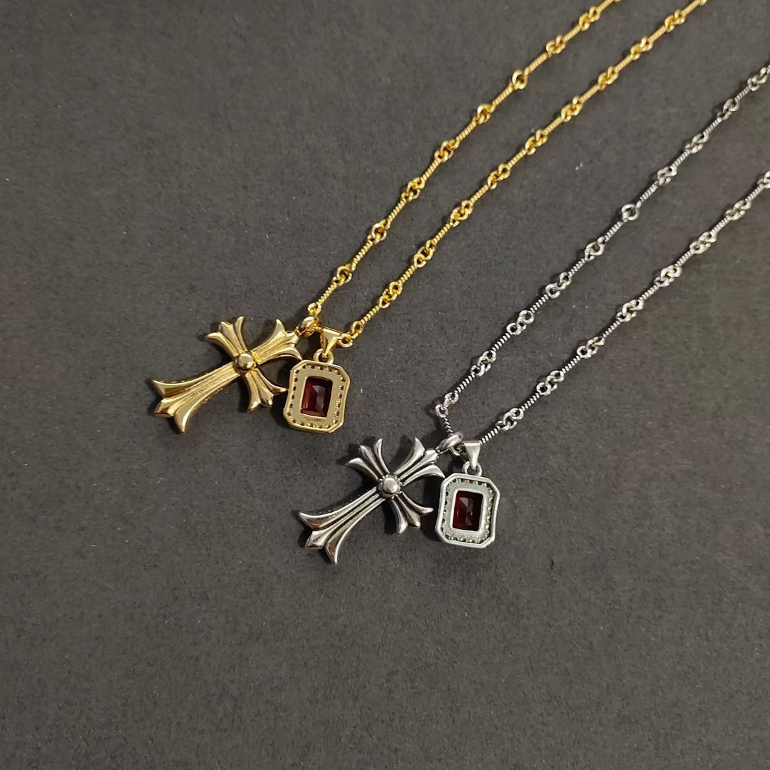 LuxluxHouse Best Quality Accessories Necklace Chrome Hearts