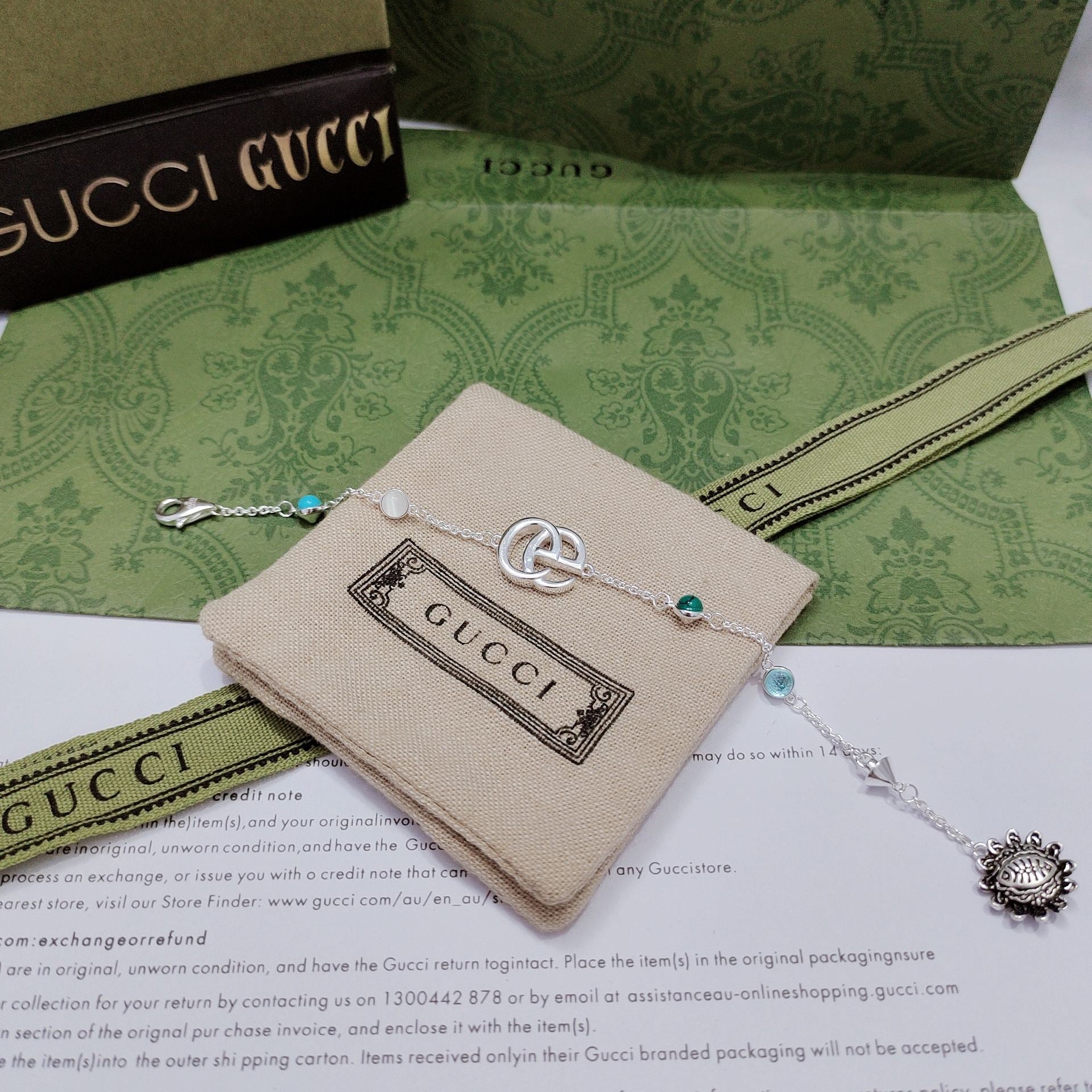 LuxluxHouse Best Quality Accessories Gucci Necklace Bracelet