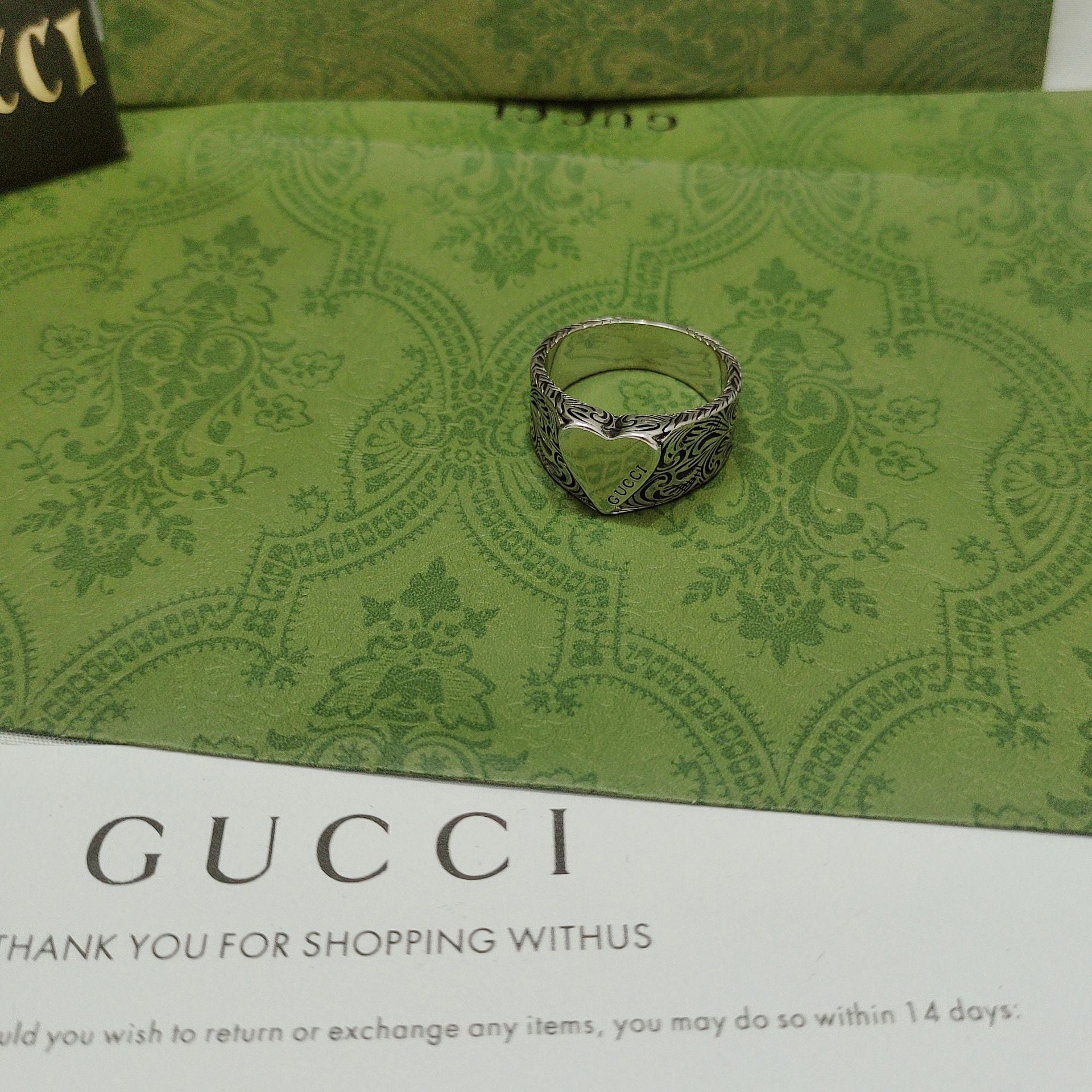 LuxluxHouse Best Quality Accessories Gucci Ring Ring Ring