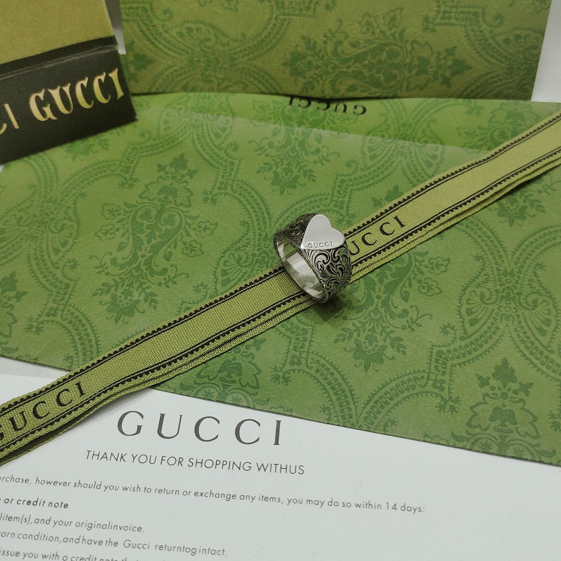 LuxluxHouse Best Quality Accessories Gucci Ring Ring Ring