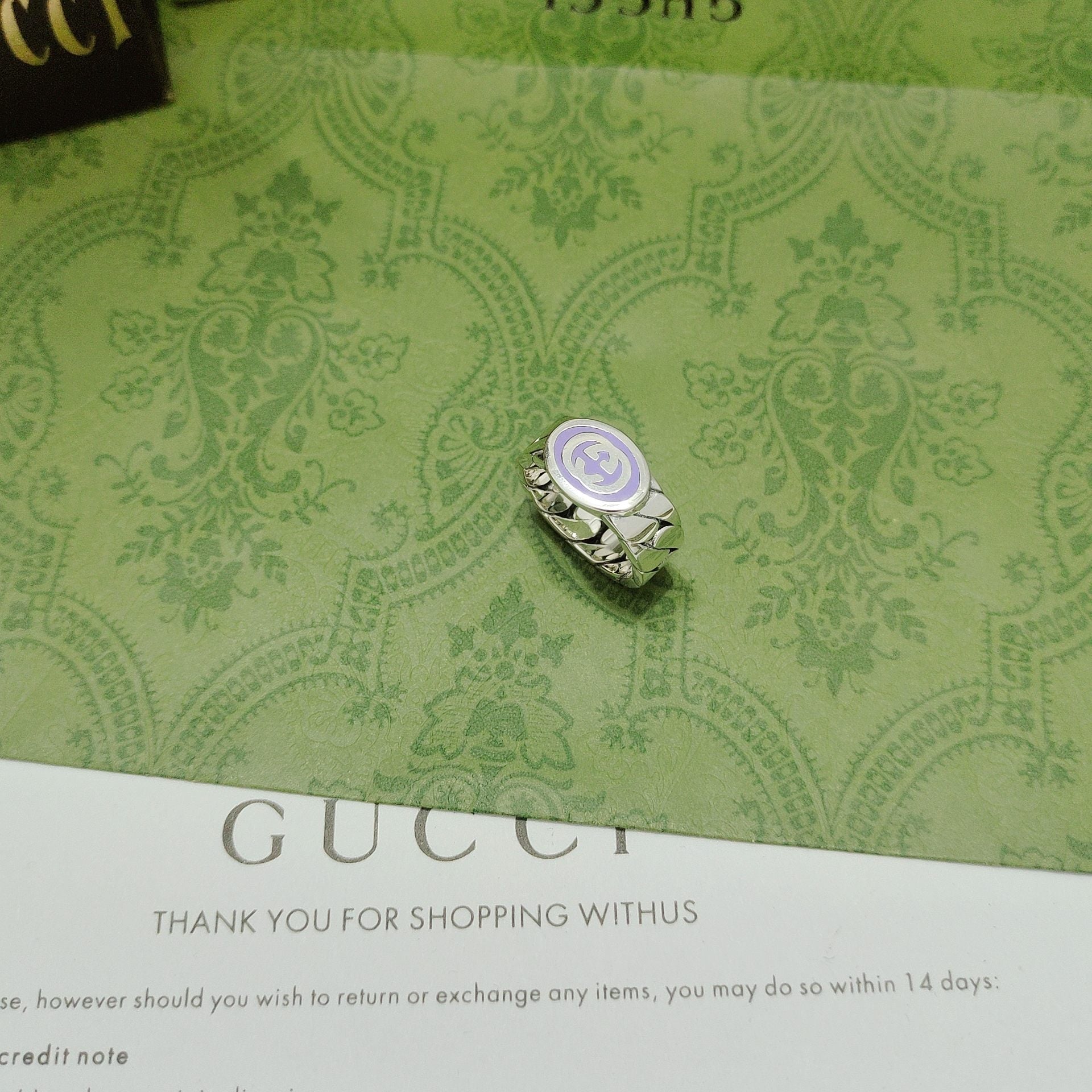 LuxluxHouse Best Quality Accessories Gucci Ring Ring Ring
