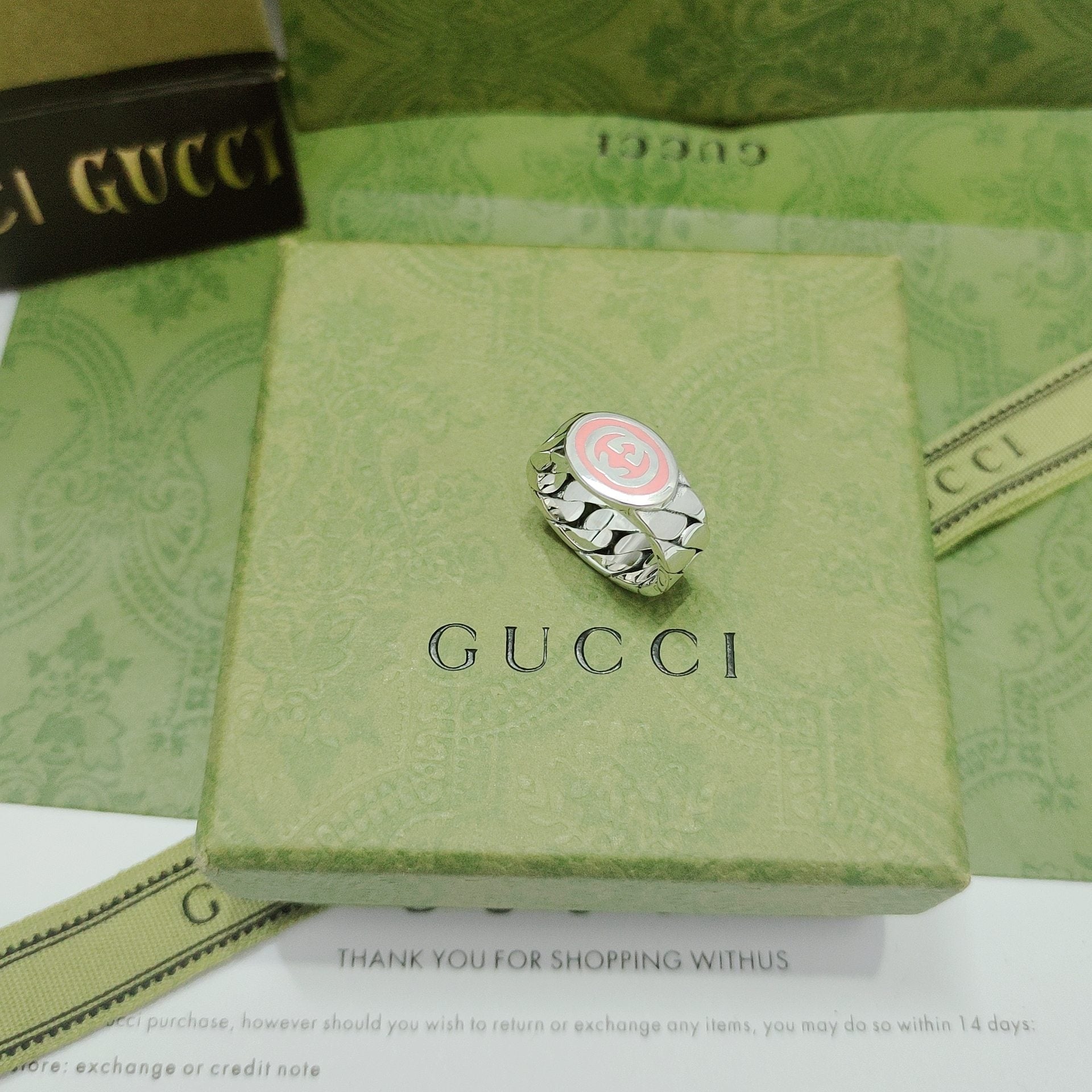 LuxluxHouse Best Quality Accessories Gucci Ring Ring Ring