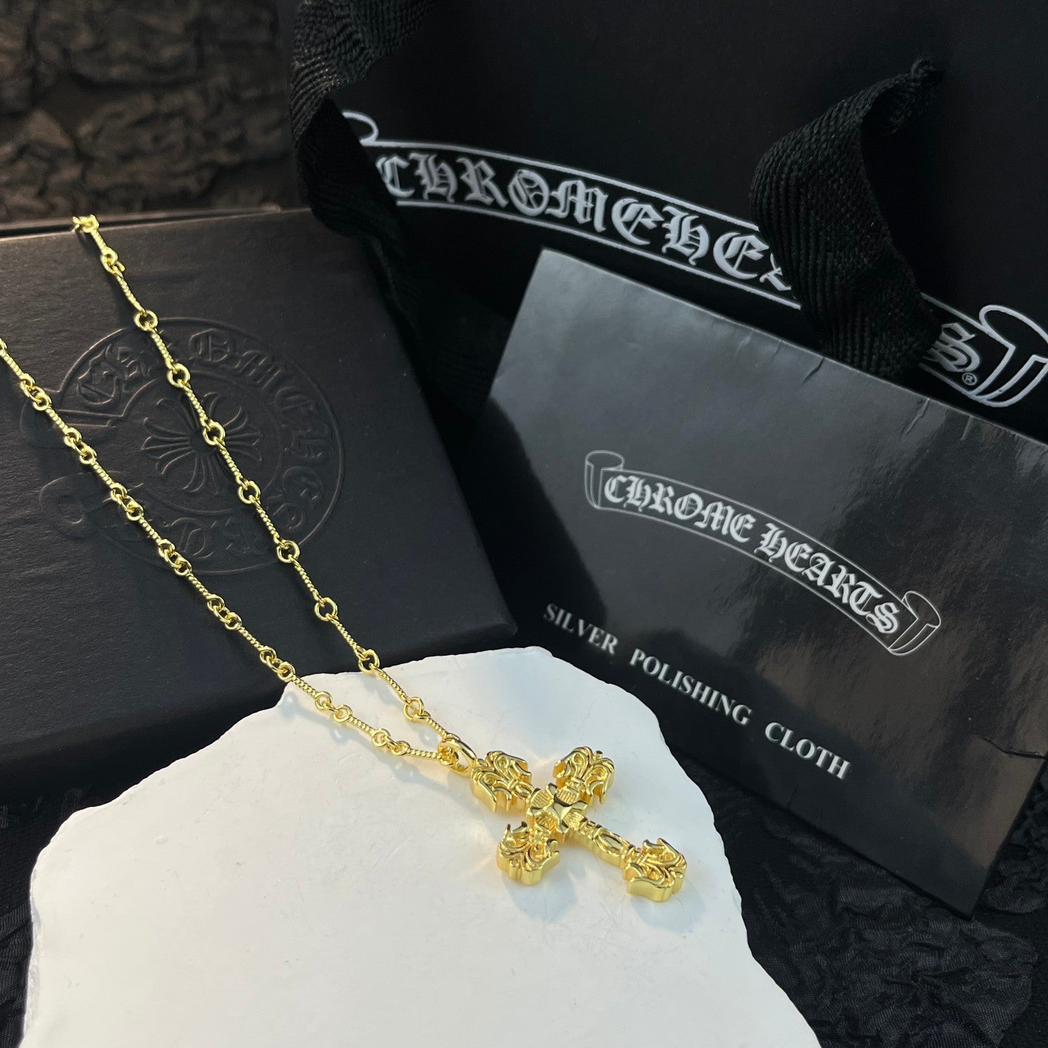 LuxluxHouse Best Quality Accessories Necklace Chrome Hearts