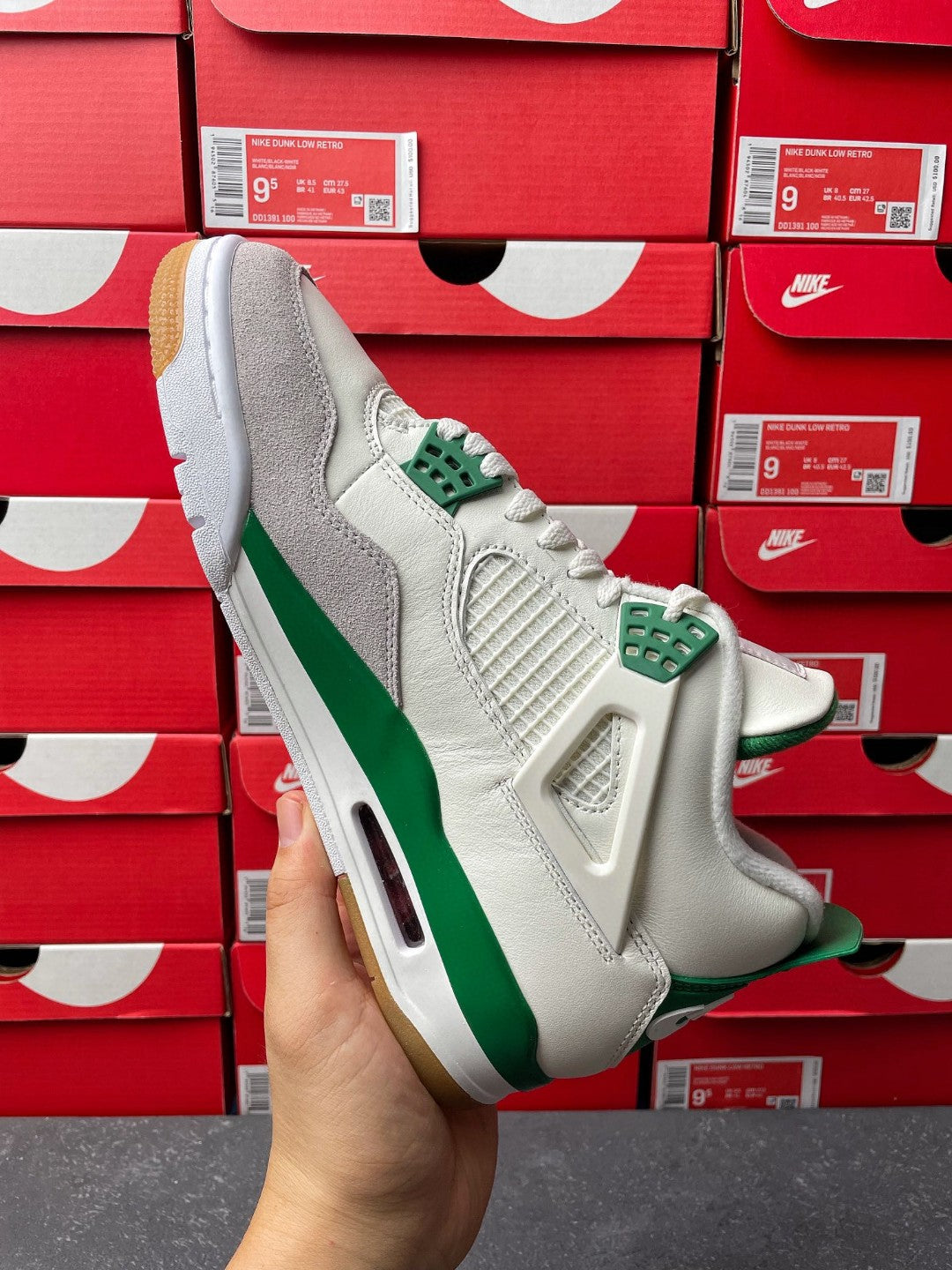 PK Batch-Nike SB × Air Jordan 4 “Pine Green”