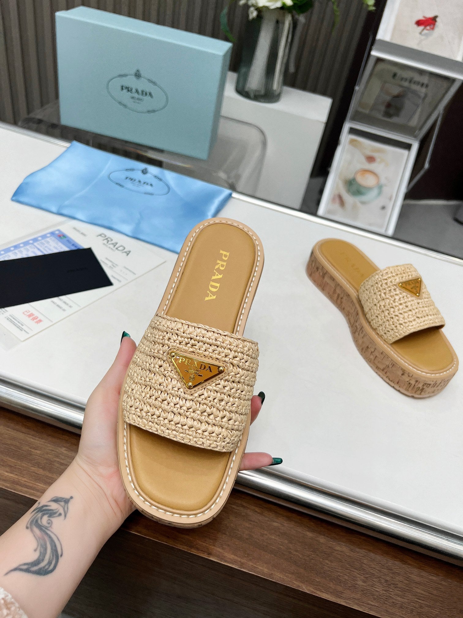 LuxluxHouse Best Quality Sandals Prada