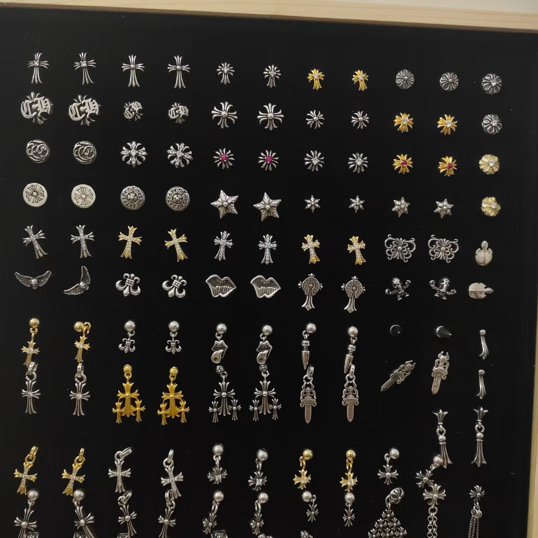 LuxluxHouse Best Quality Accessories Chrome Hearts  Earrings