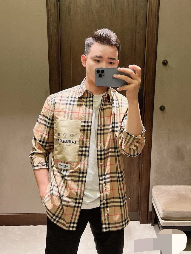 LuxluxHouse Best Quality Clothes Shirts&Polo Burberry