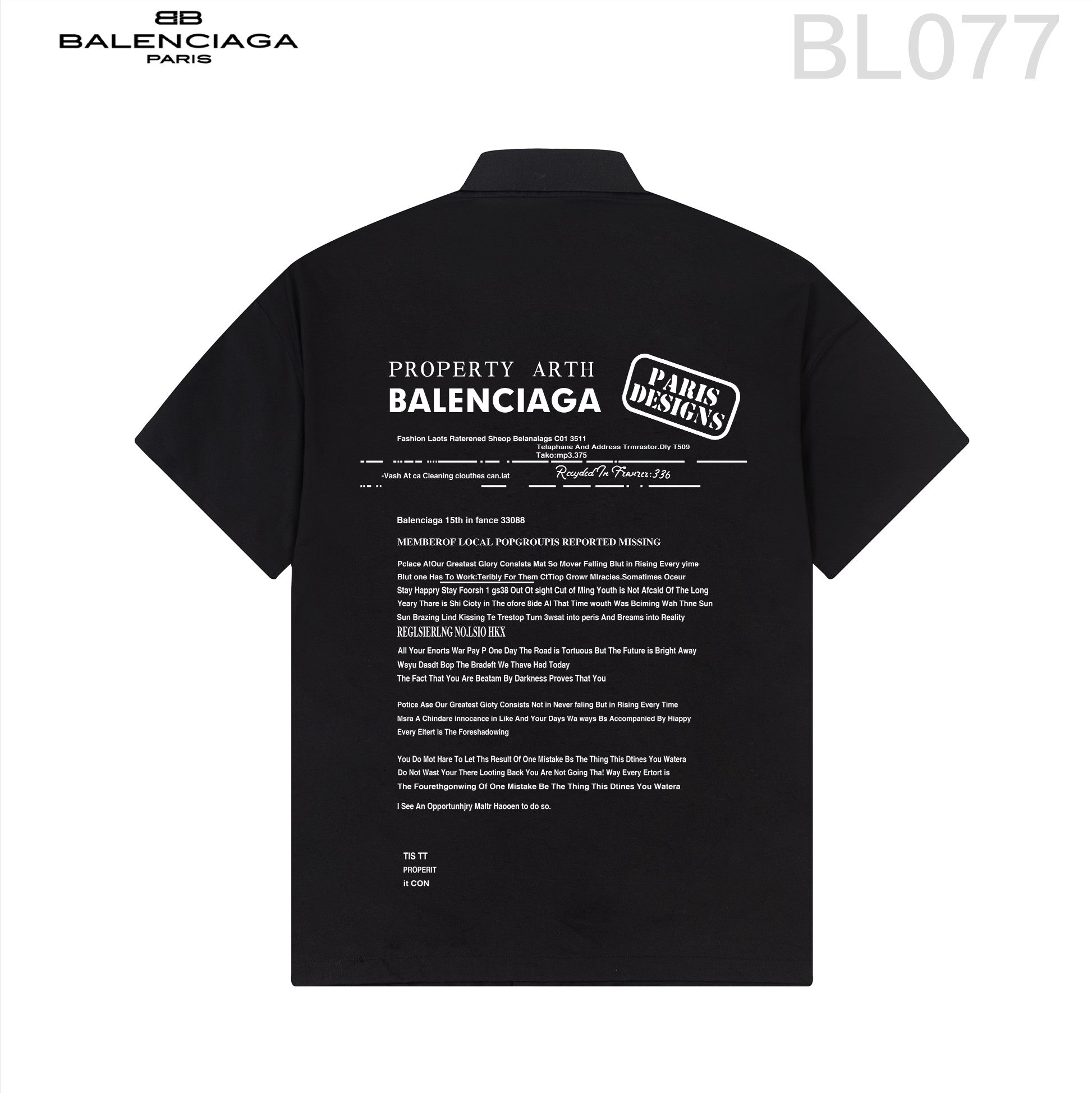 LuxluxHouse Best Quality Clothes Balenciaga T-shirt