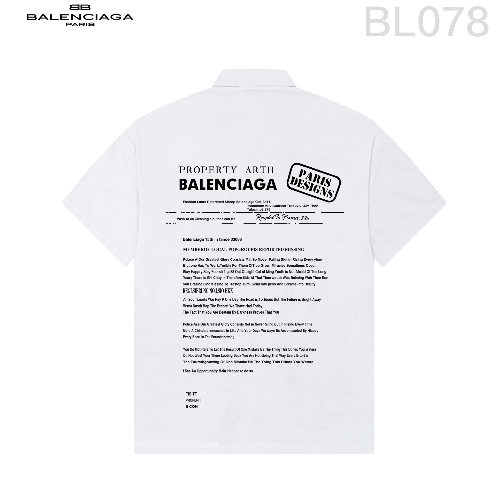 LuxluxHouse Best Quality Clothes Balenciaga T-shirt