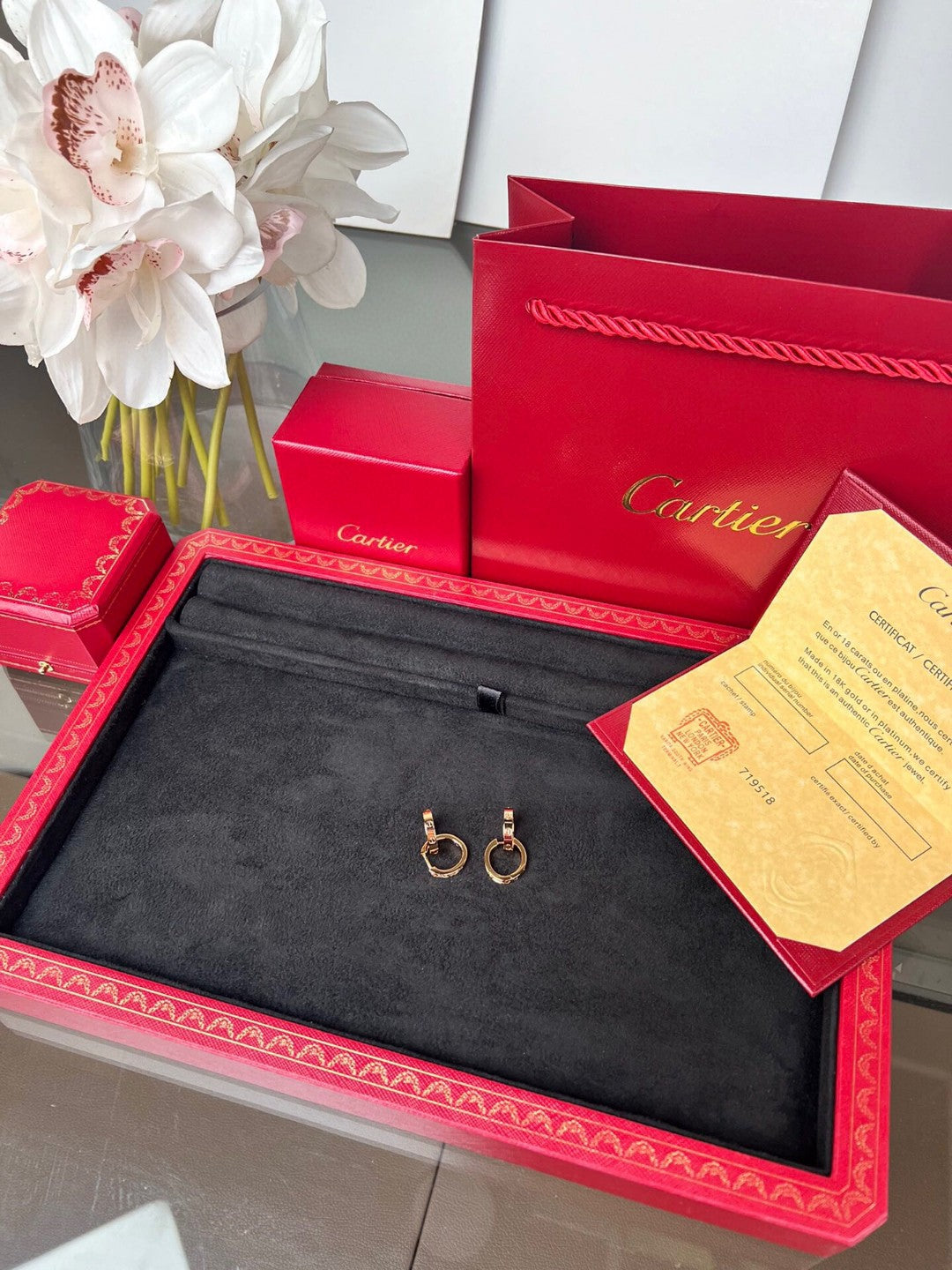 LuxluxHouse Best Quality Accessories Earrings Earrings Earrings Cartier