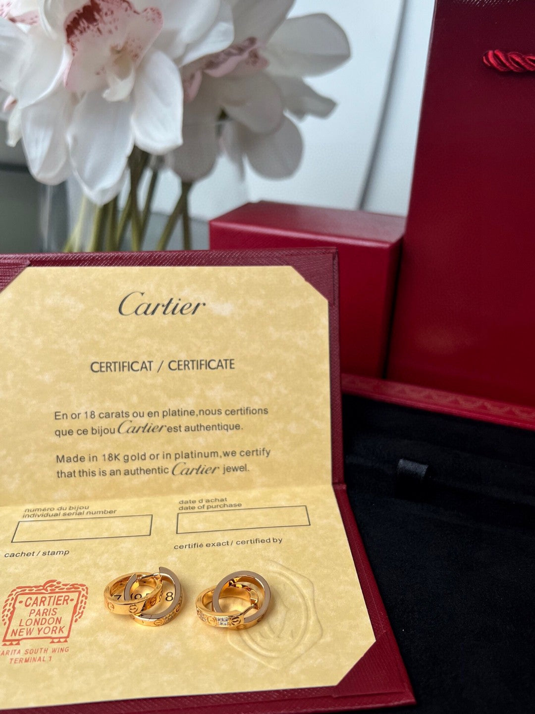 LuxluxHouse Best Quality Accessories Earrings Earrings Earrings Cartier