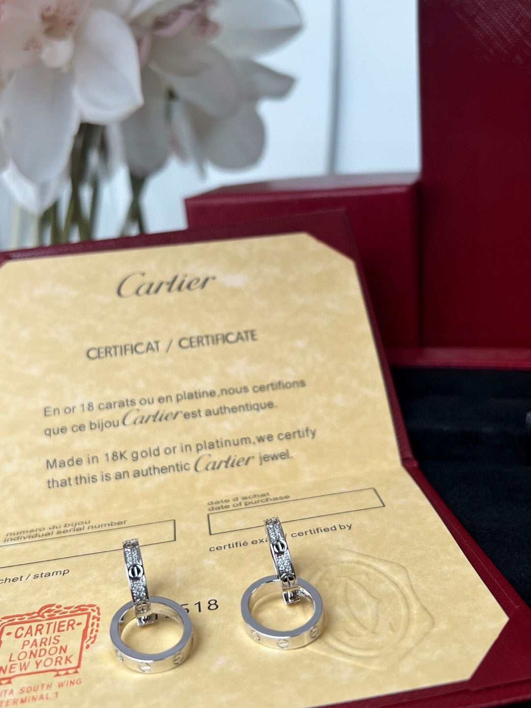 LuxluxHouse Best Quality Accessories Earrings Earrings Earrings Cartier