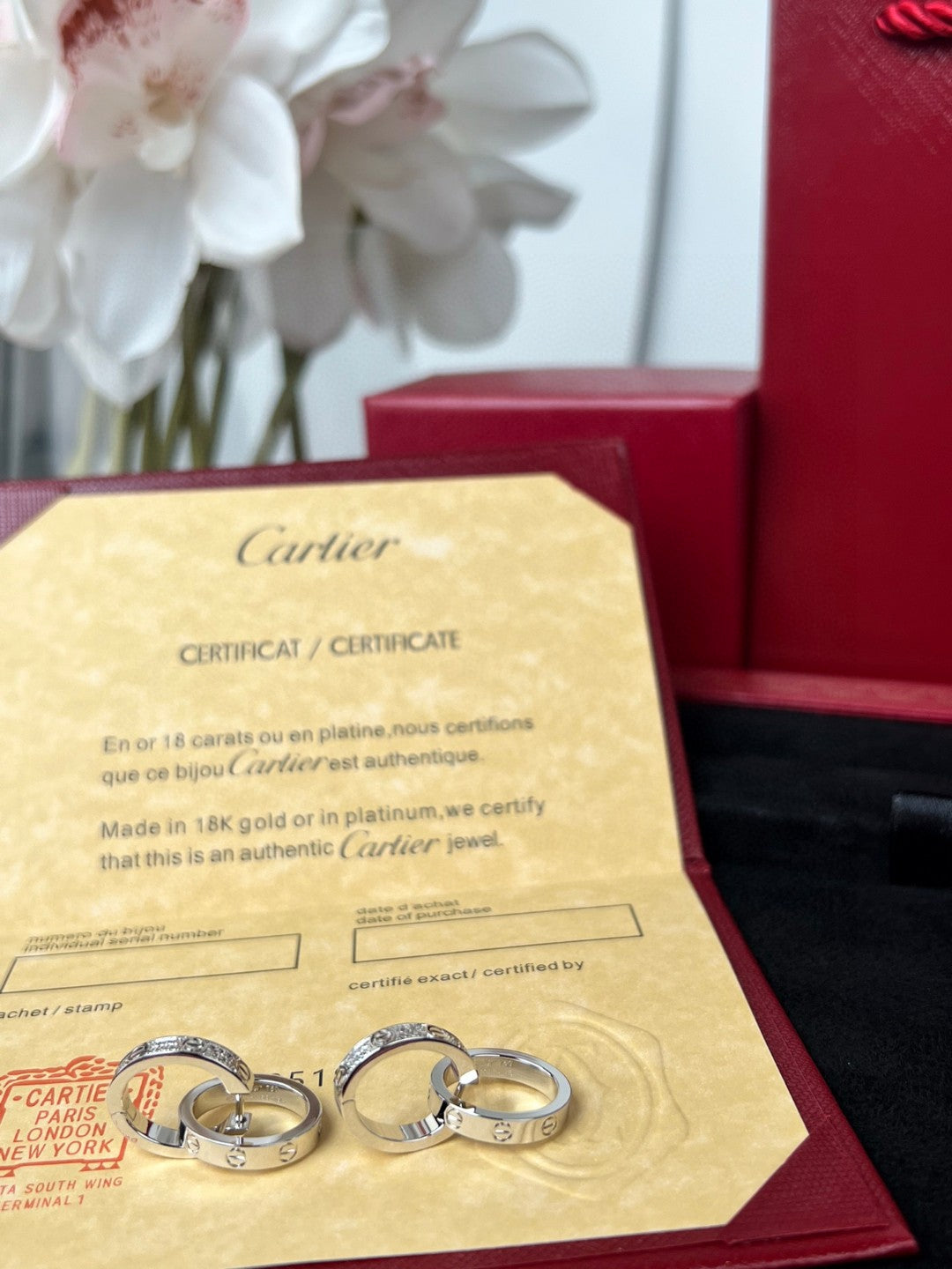 LuxluxHouse Best Quality Accessories Earrings Earrings Earrings Cartier