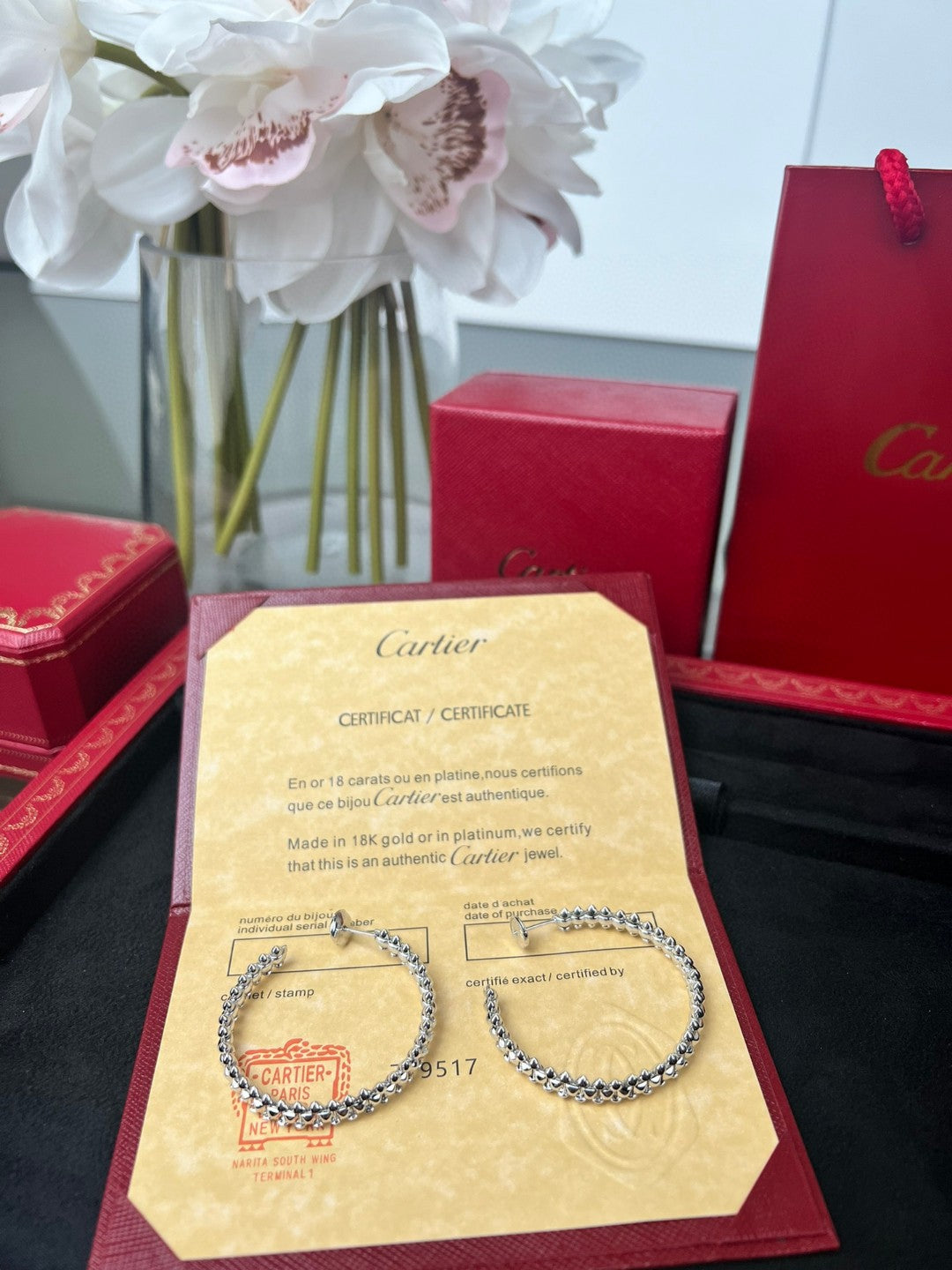 LuxluxHouse Best Quality Accessories Earrings Earrings Earrings Cartier
