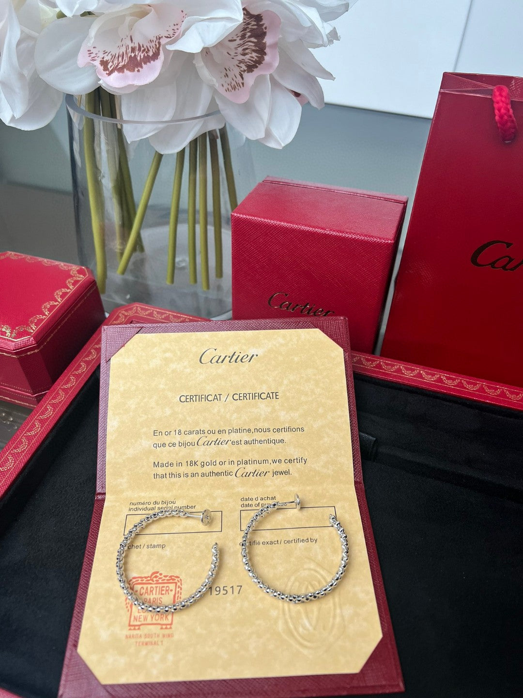 LuxluxHouse Best Quality Accessories Earrings Earrings Earrings Cartier