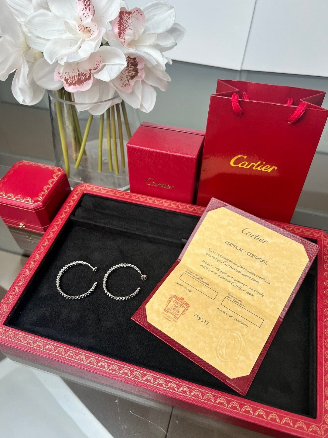 LuxluxHouse Best Quality Accessories Earrings Earrings Earrings Cartier