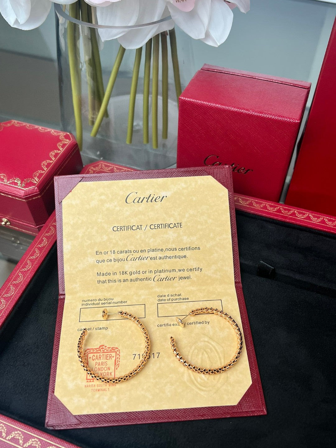 LuxluxHouse Best Quality Accessories Earrings Earrings Earrings Cartier