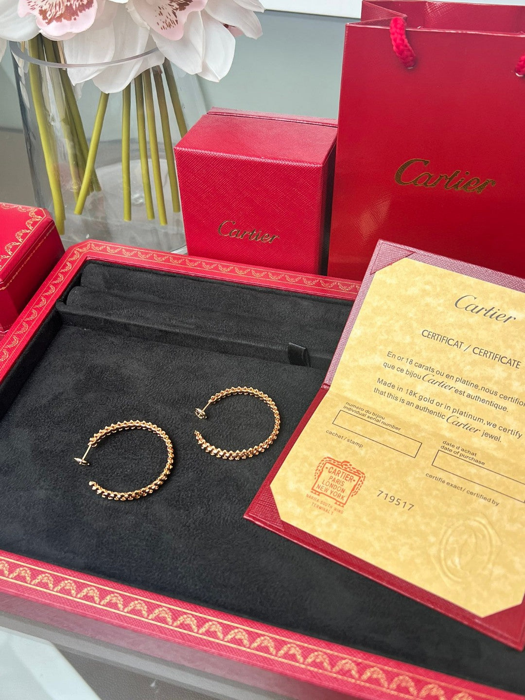LuxluxHouse Best Quality Accessories Earrings Earrings Earrings Cartier