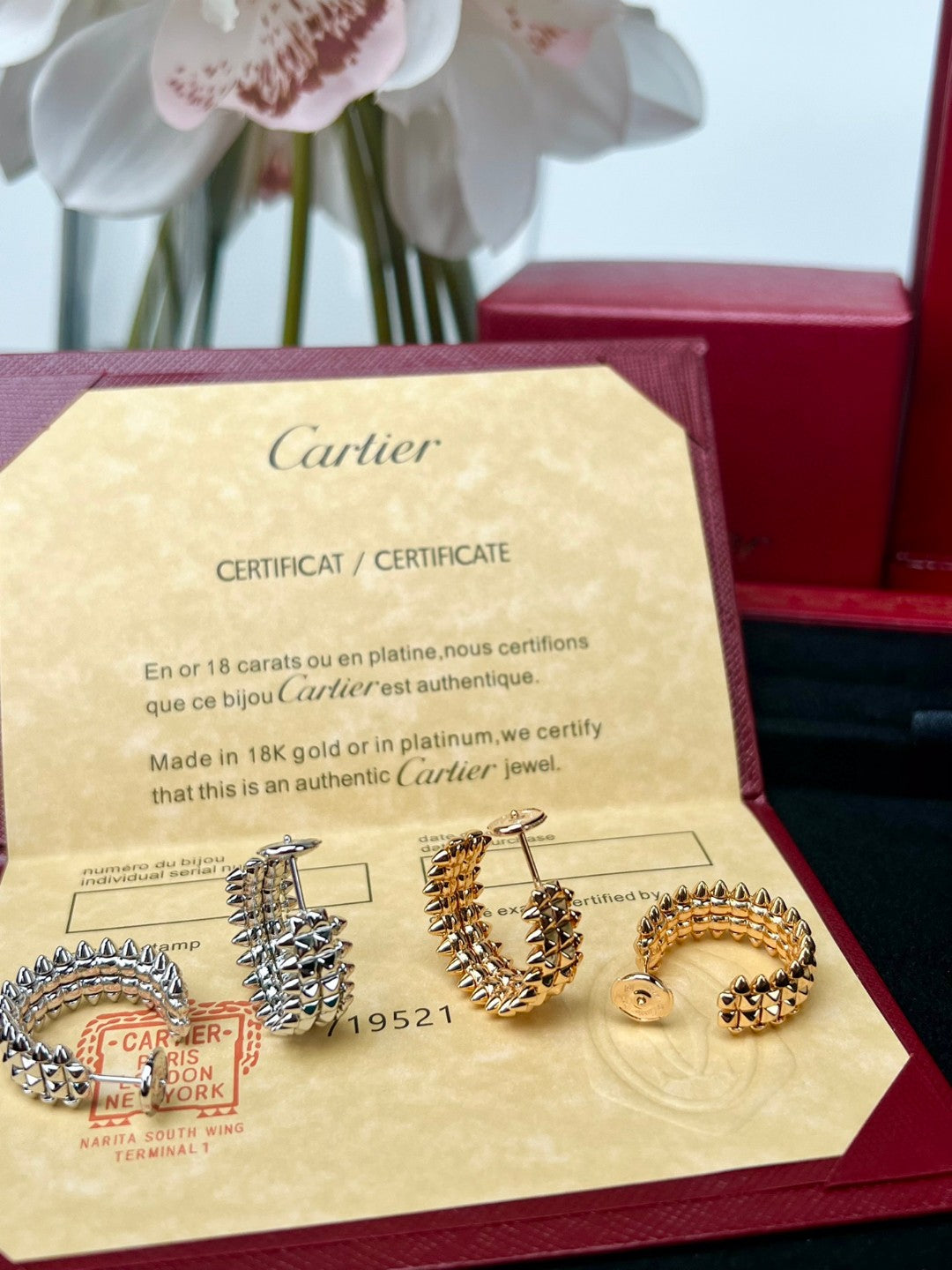 LuxluxHouse Best Quality Accessories Earrings Earrings Earrings Cartier