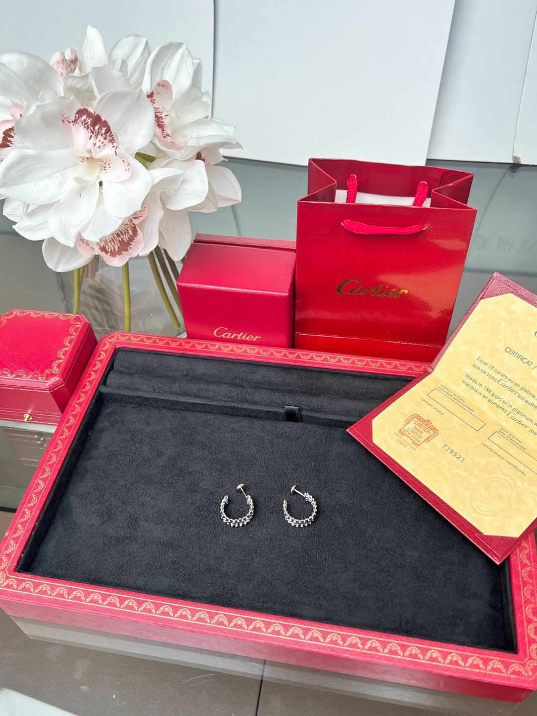 LuxluxHouse Best Quality Accessories Earrings Earrings Earrings Cartier