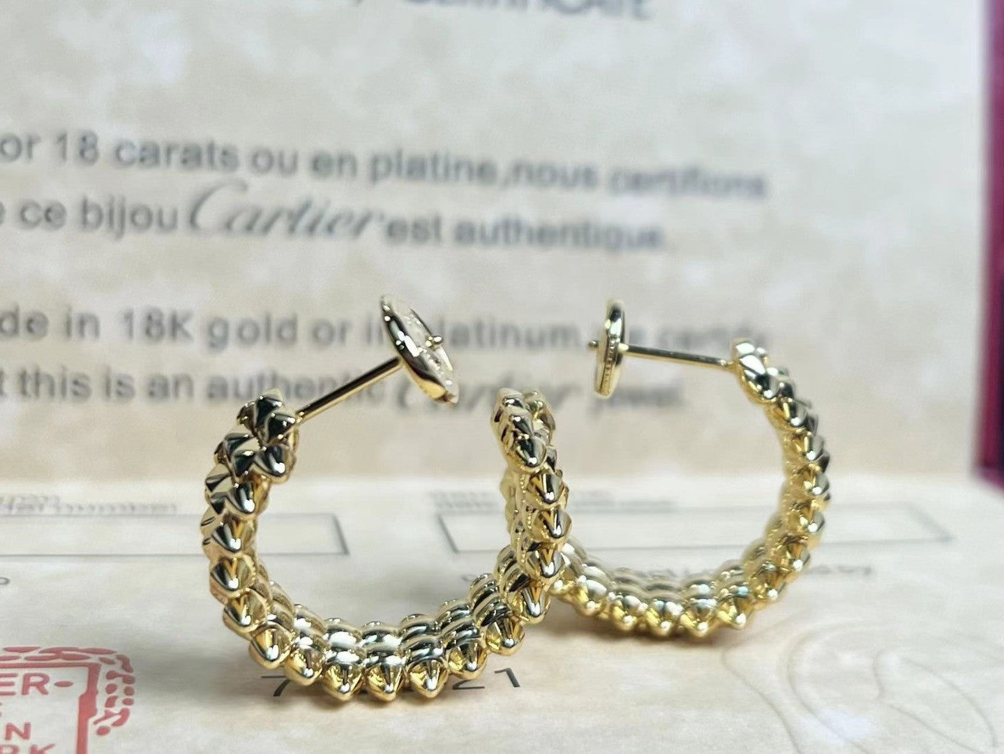 LuxluxHouse Best Quality Accessories Earrings Earrings Earrings Cartier
