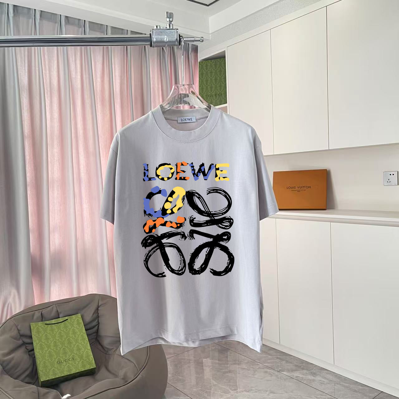 LuxluxHouse Best Quality Clothes T-shirt Loewe