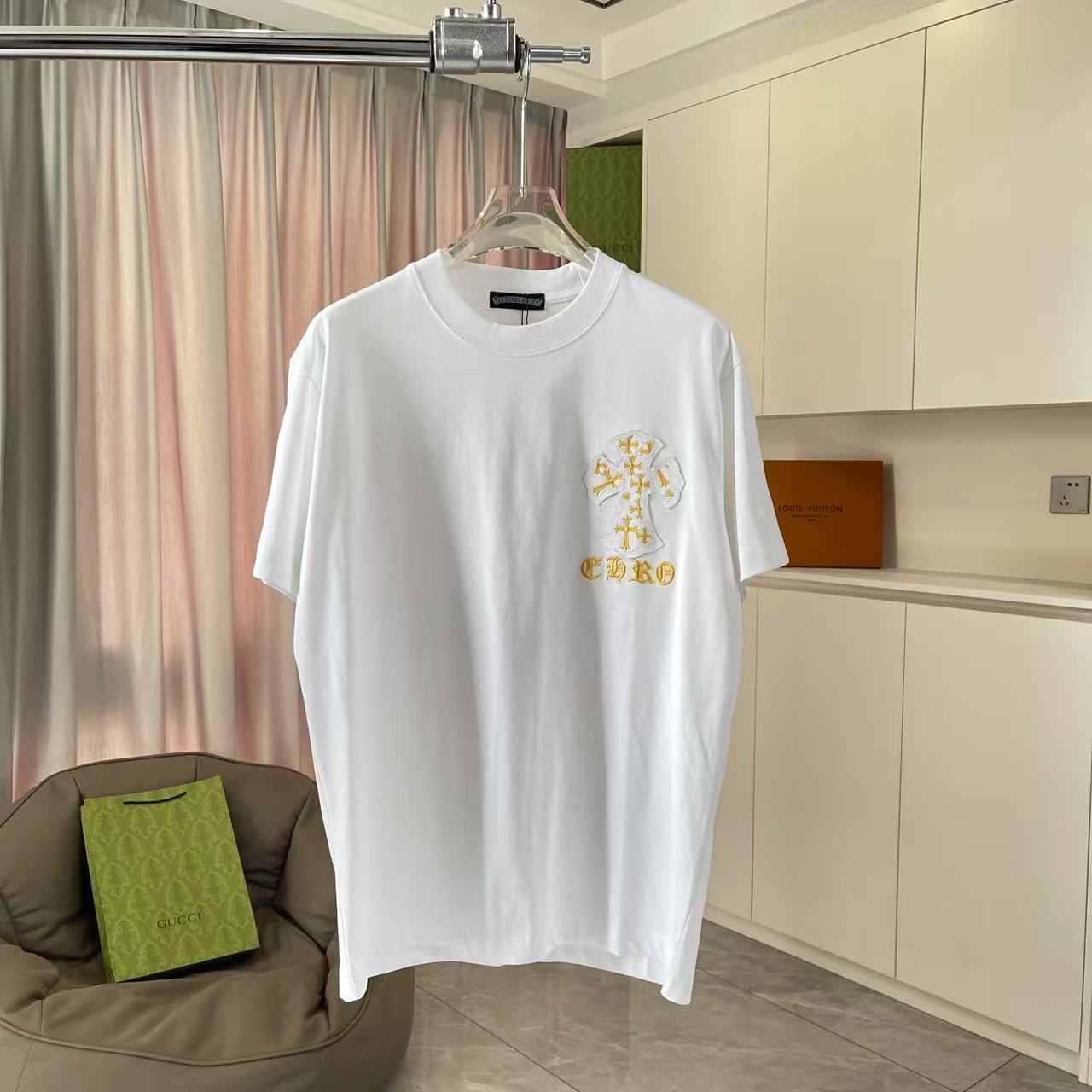 LuxluxHouse Best Quality Clothes Chrome Hearts T-shirt
