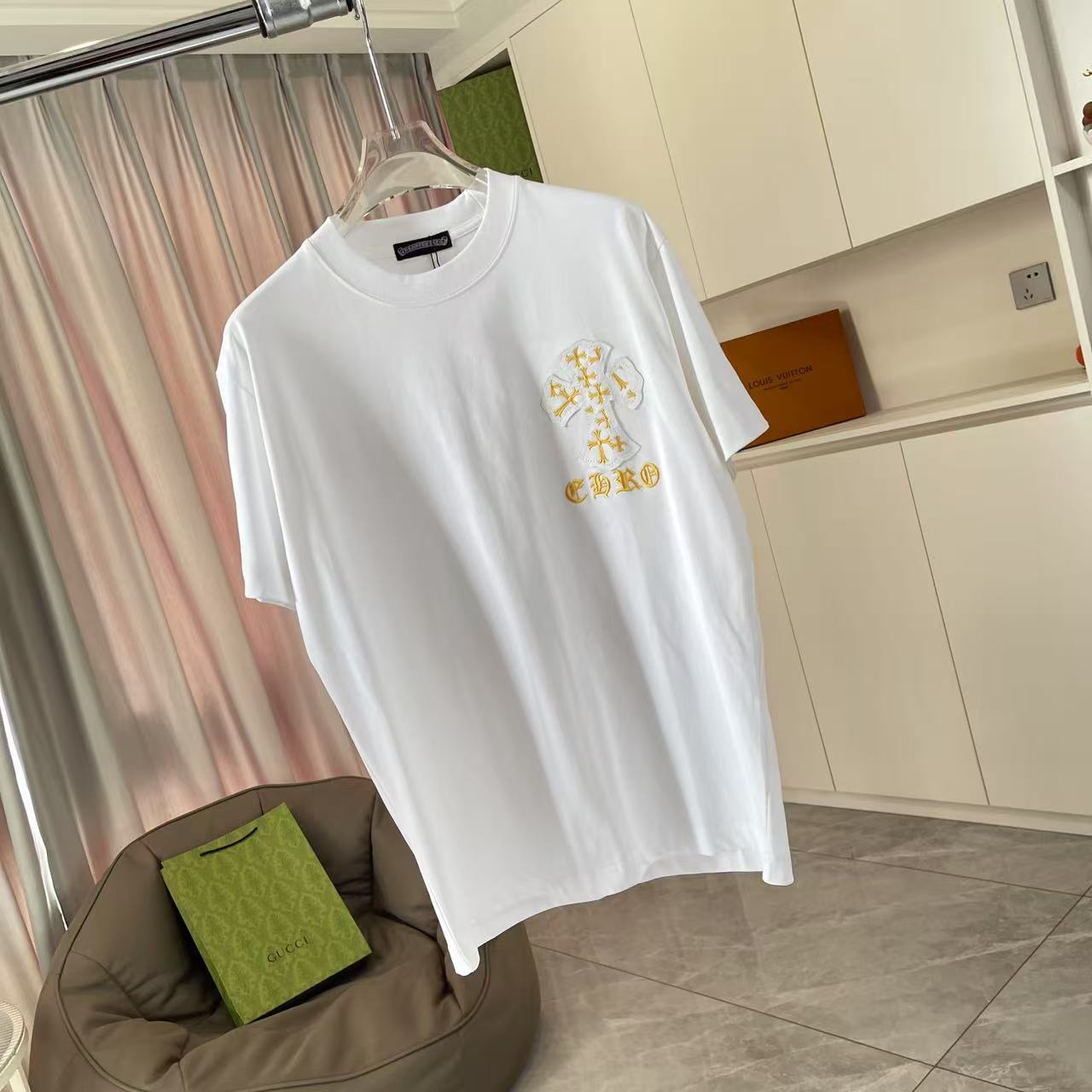 LuxluxHouse Best Quality Clothes Chrome Hearts T-shirt