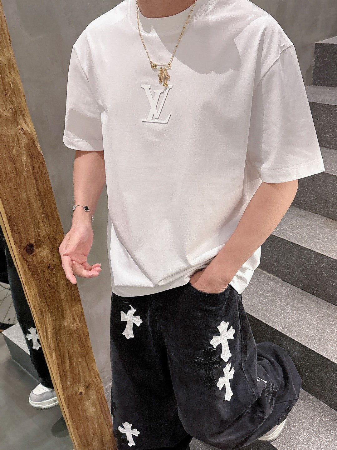 LuxluxHouse Best Quality Clothes T-shirt Louis Vuitton