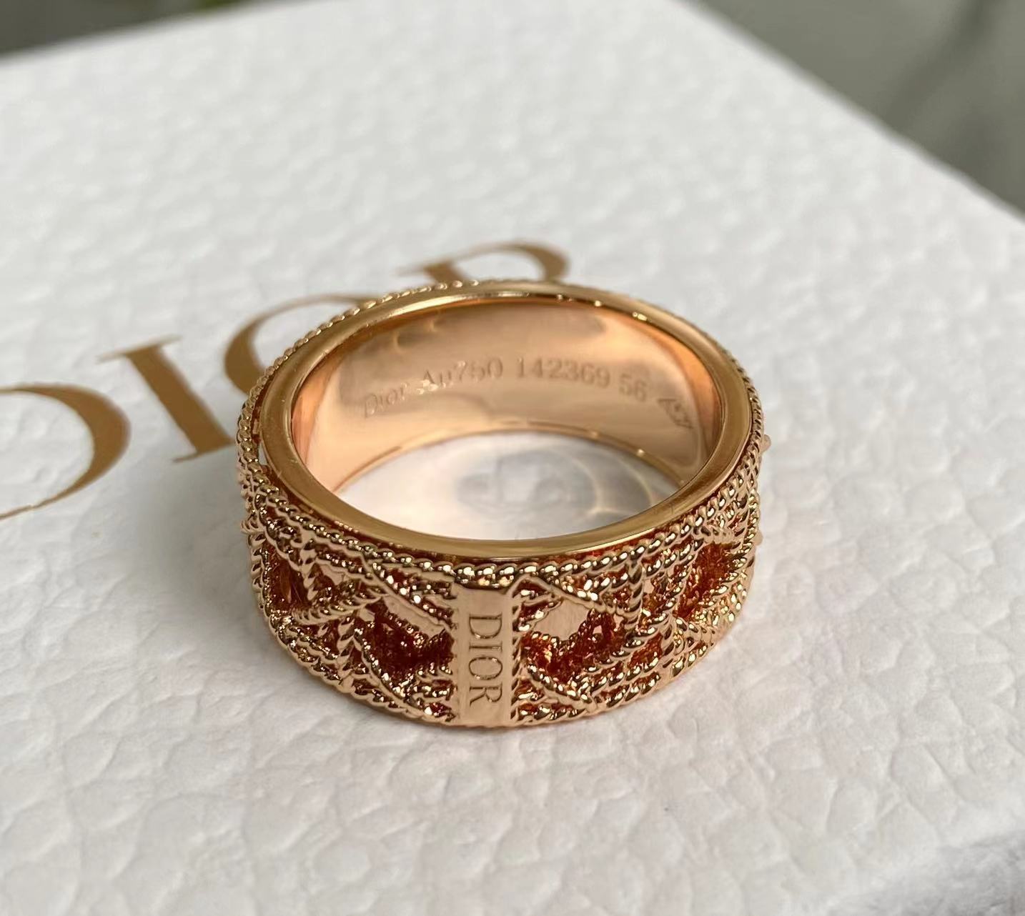 LuxluxHouse Best Quality Accessories Ring Ring Dior