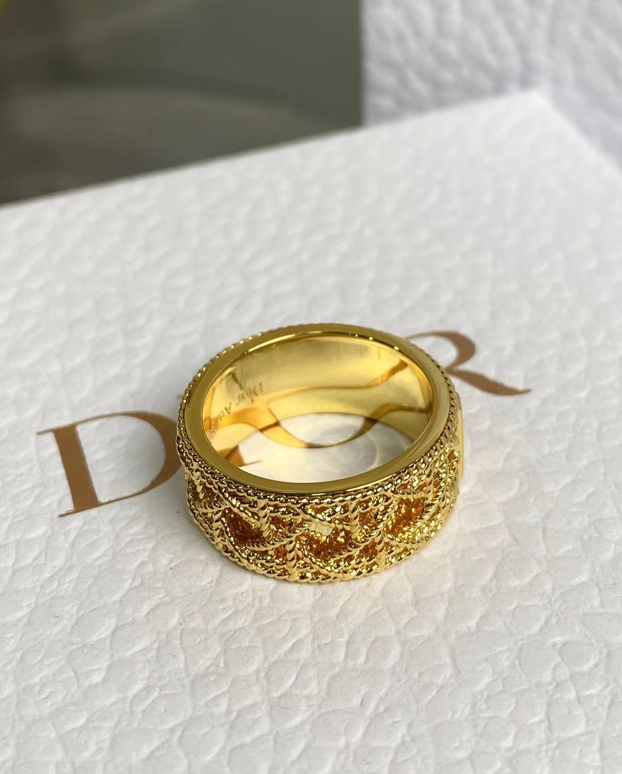 LuxluxHouse Best Quality Accessories Ring Ring Dior