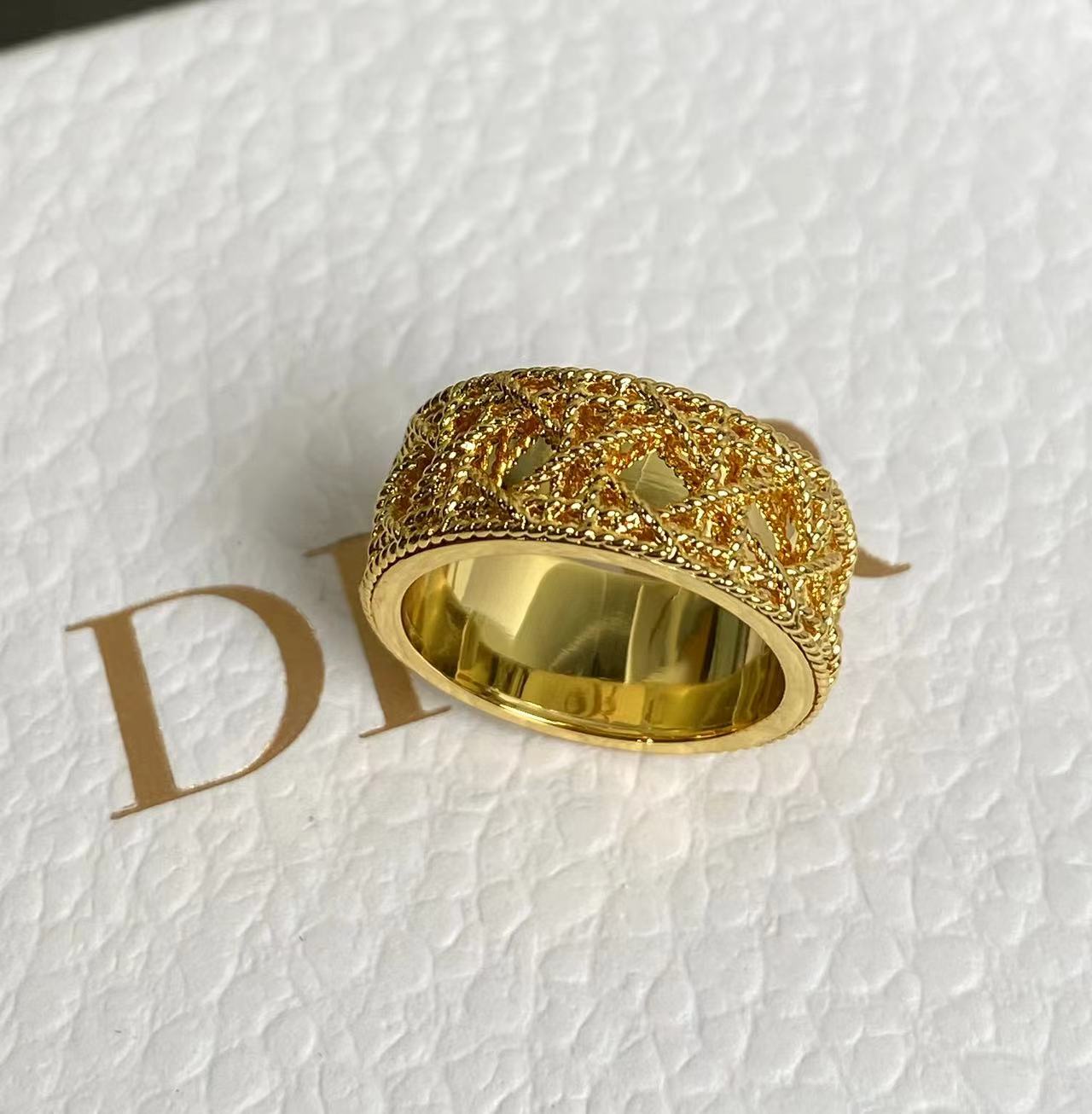 LuxluxHouse Best Quality Accessories Ring Ring Dior