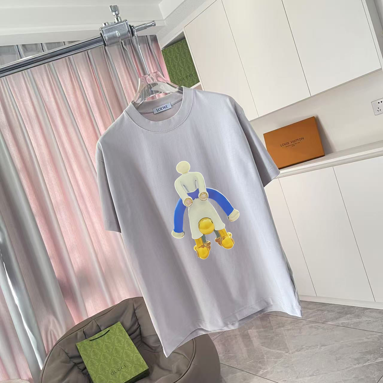 LuxluxHouse Best Quality Clothes T-shirt Loewe