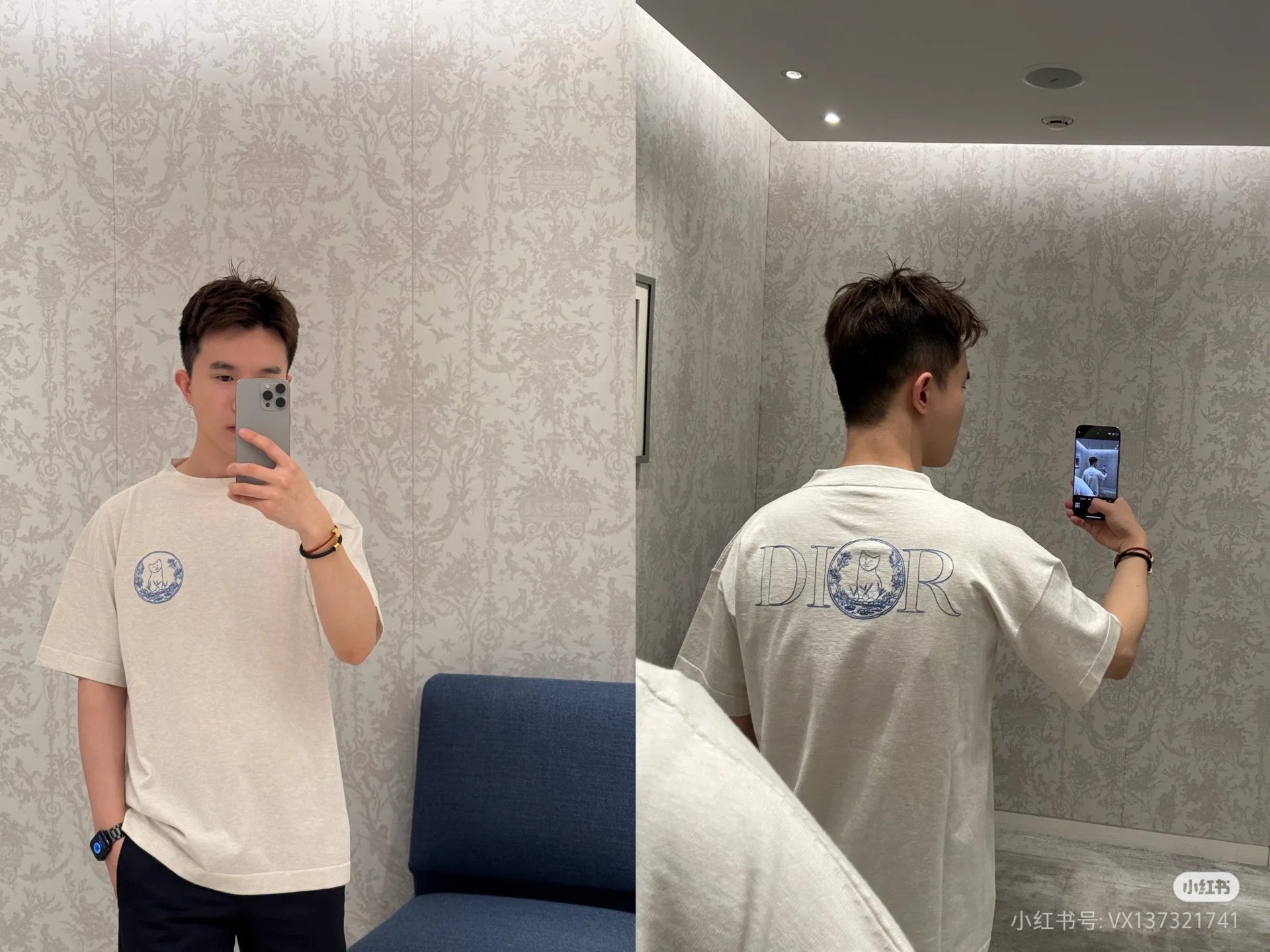 LuxluxHouse Best Quality Clothes T-shirt Dior