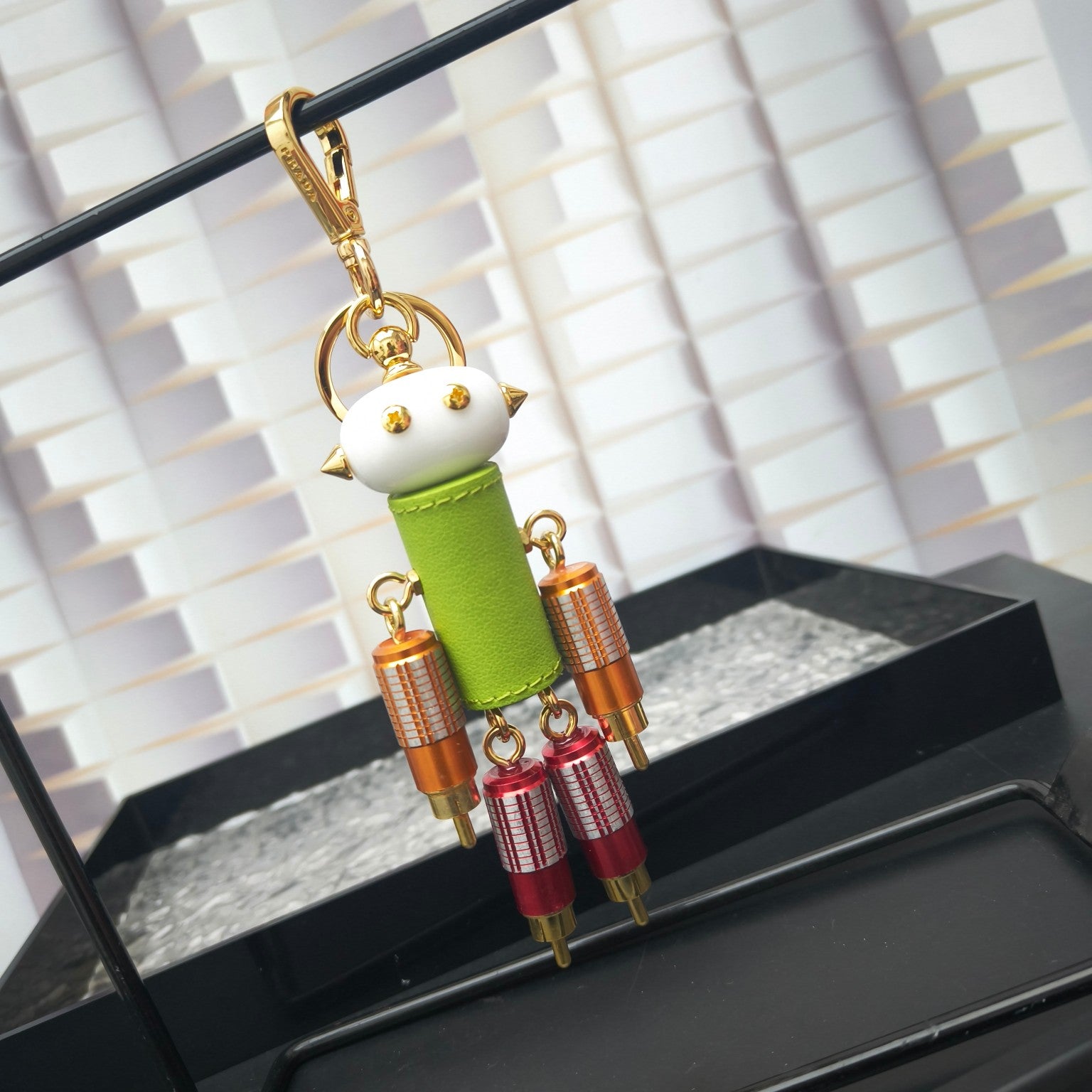 LuxluxHouse Best Quality Accessories Prada Keychain Keychain