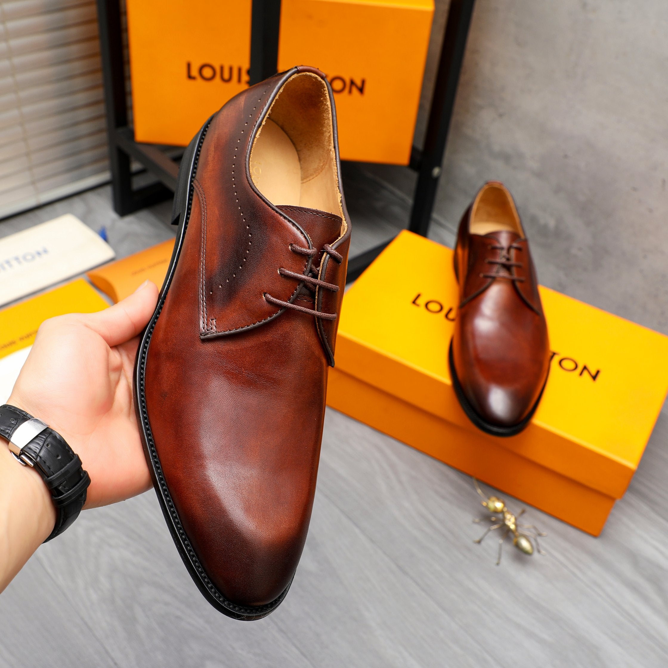 LuxluxHouse Best Quality Louis Vuitton Dress Shoes