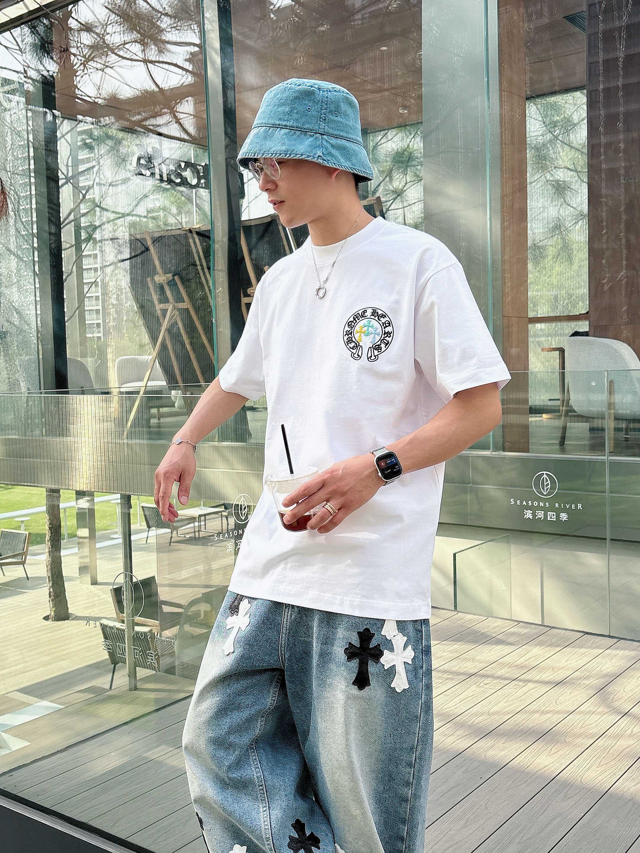 LuxluxHouse Best Quality Clothes Chrome Hearts T-shirt