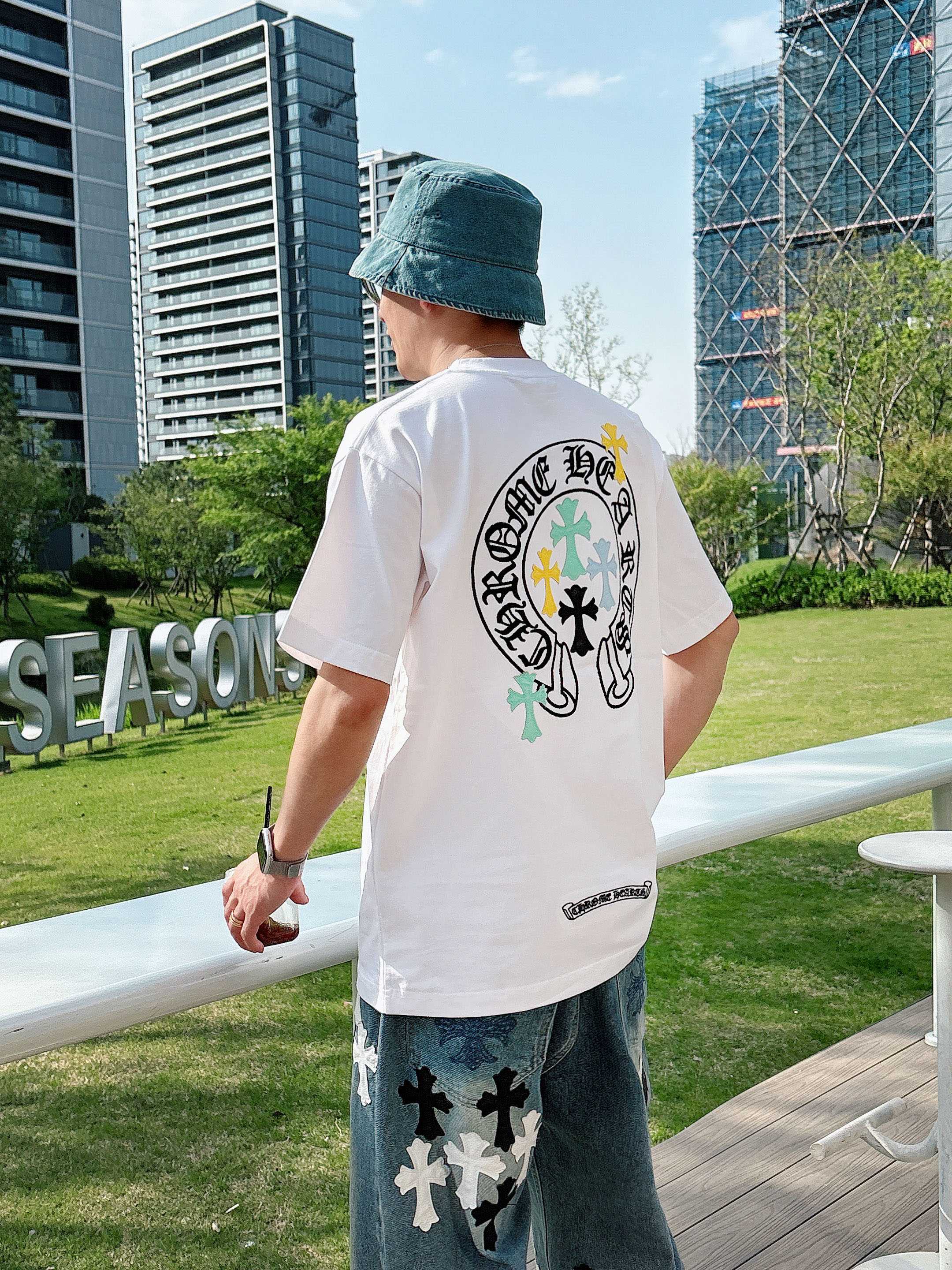 LuxluxHouse Best Quality Clothes Chrome Hearts T-shirt