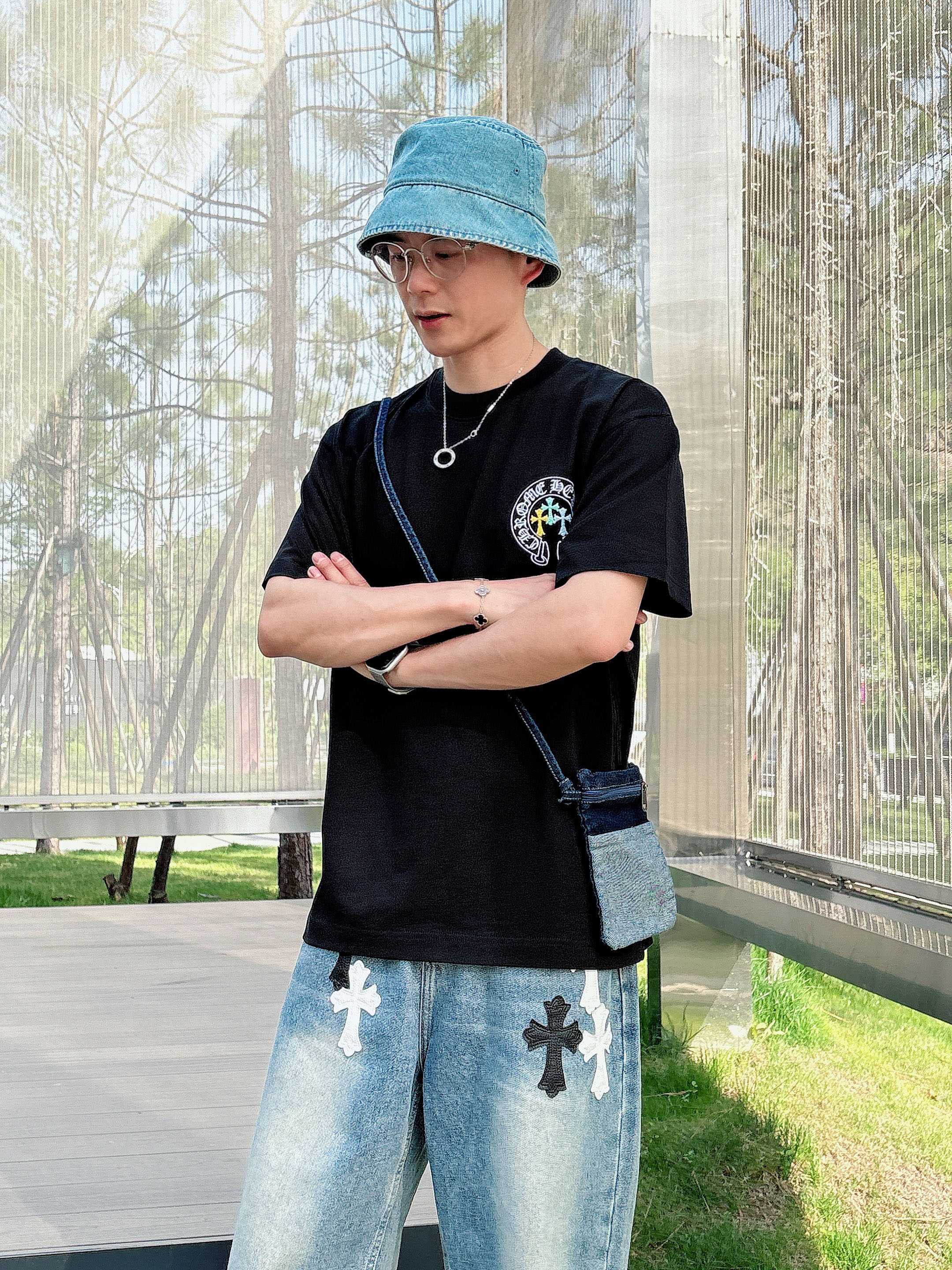 LuxluxHouse Best Quality Clothes Chrome Hearts T-shirt