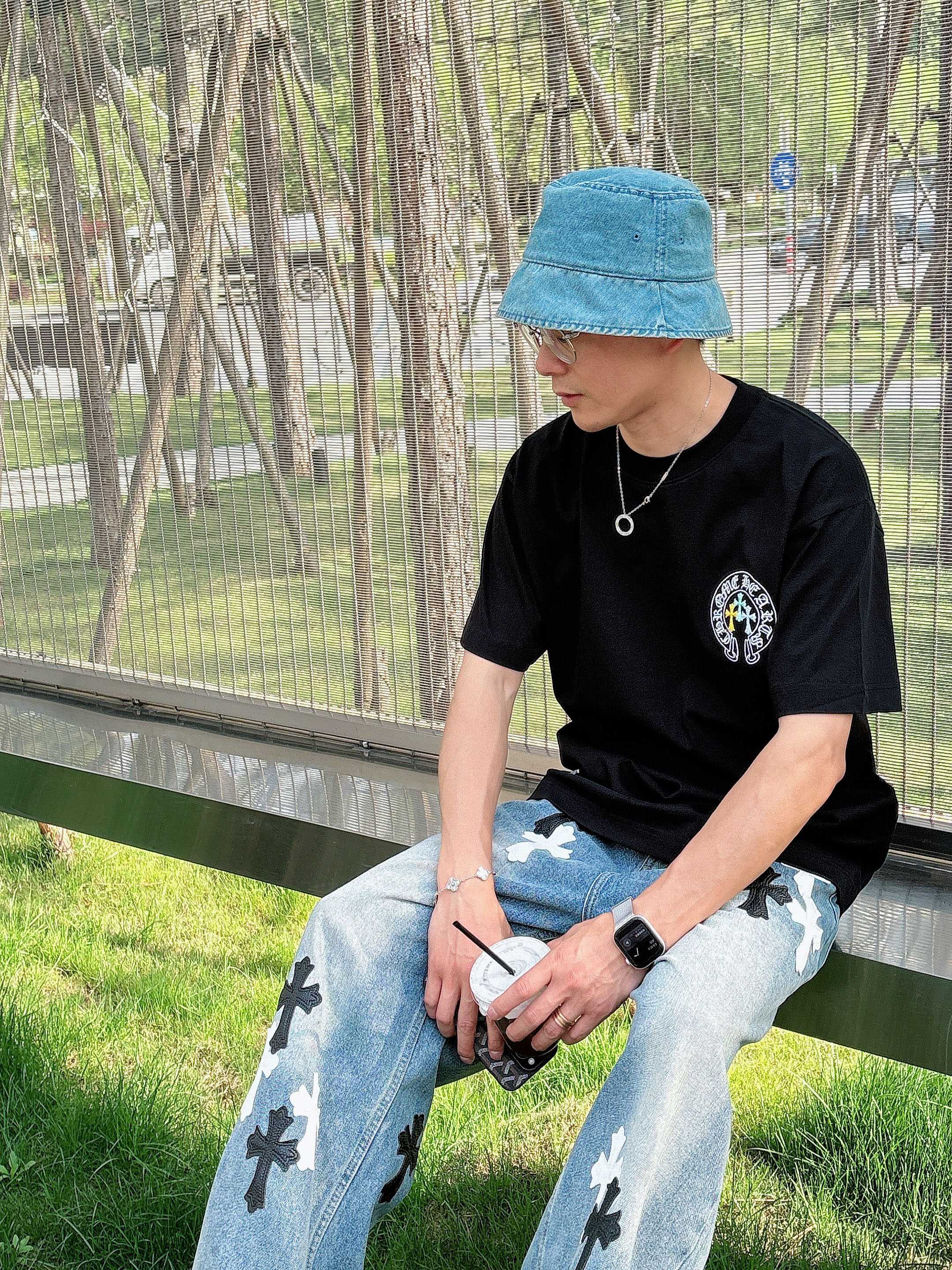 LuxluxHouse Best Quality Clothes Chrome Hearts T-shirt