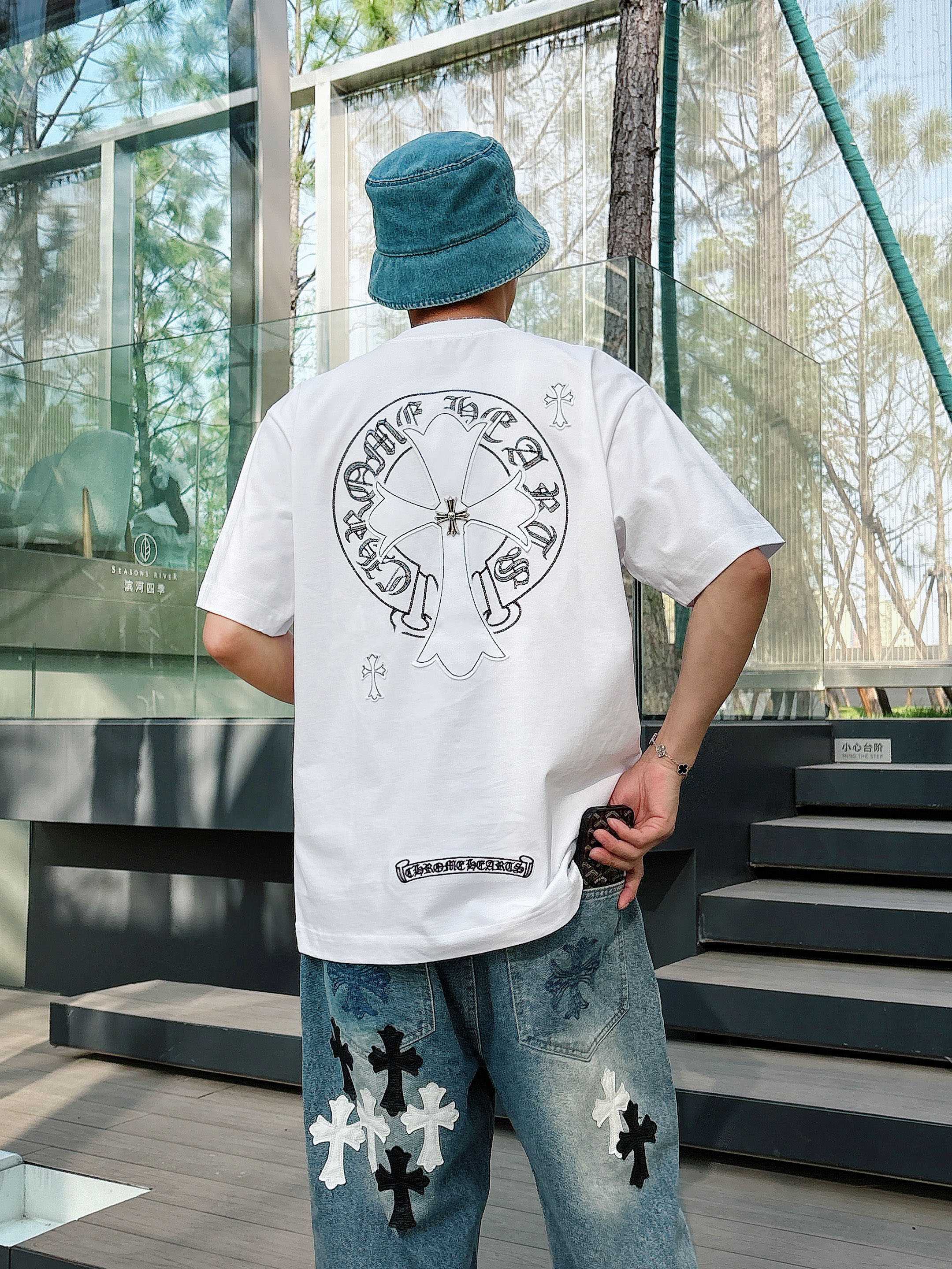 LuxluxHouse Best Quality Clothes Chrome Hearts T-shirt