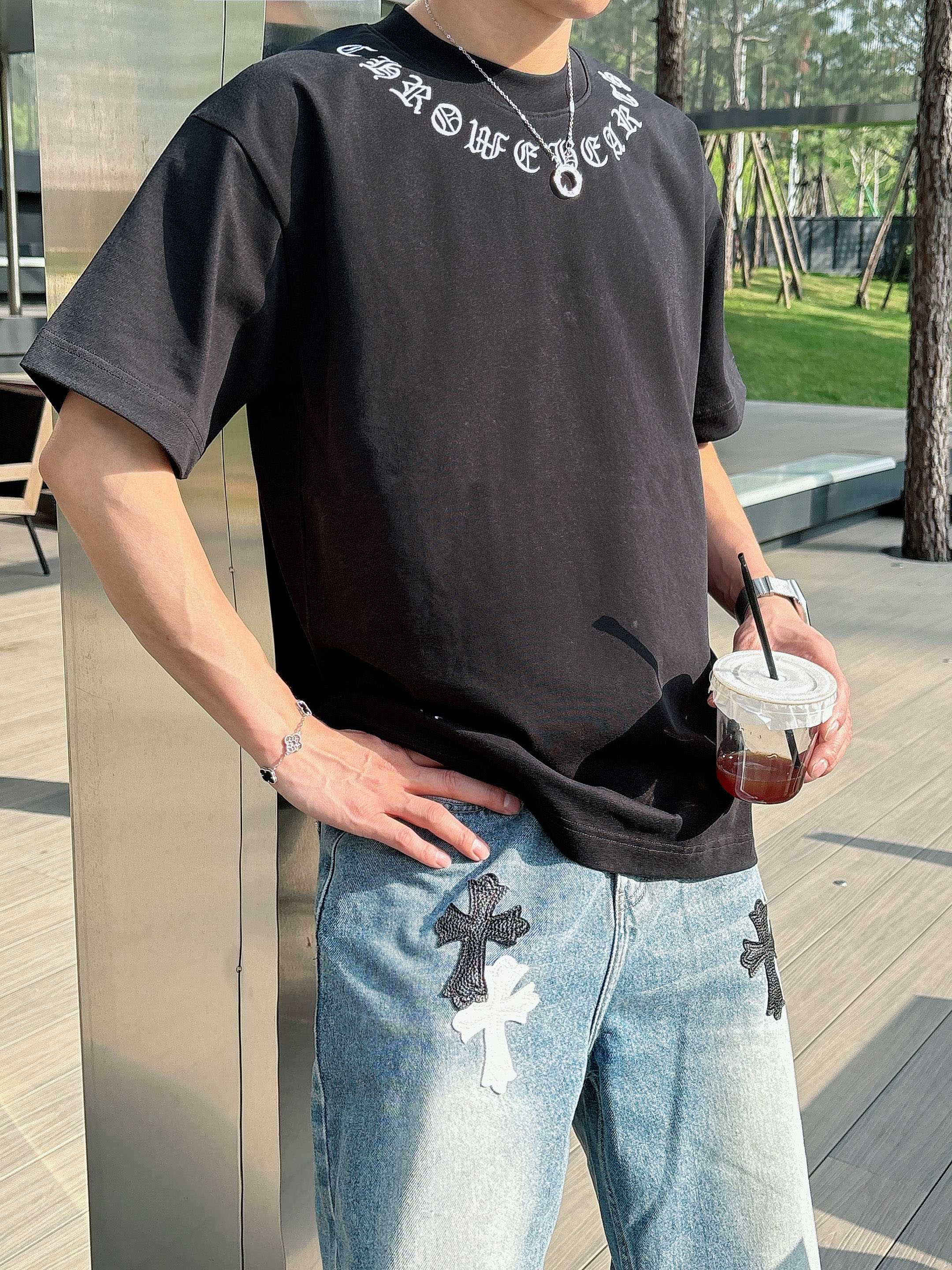 LuxluxHouse Best Quality Clothes Chrome Hearts T-shirt