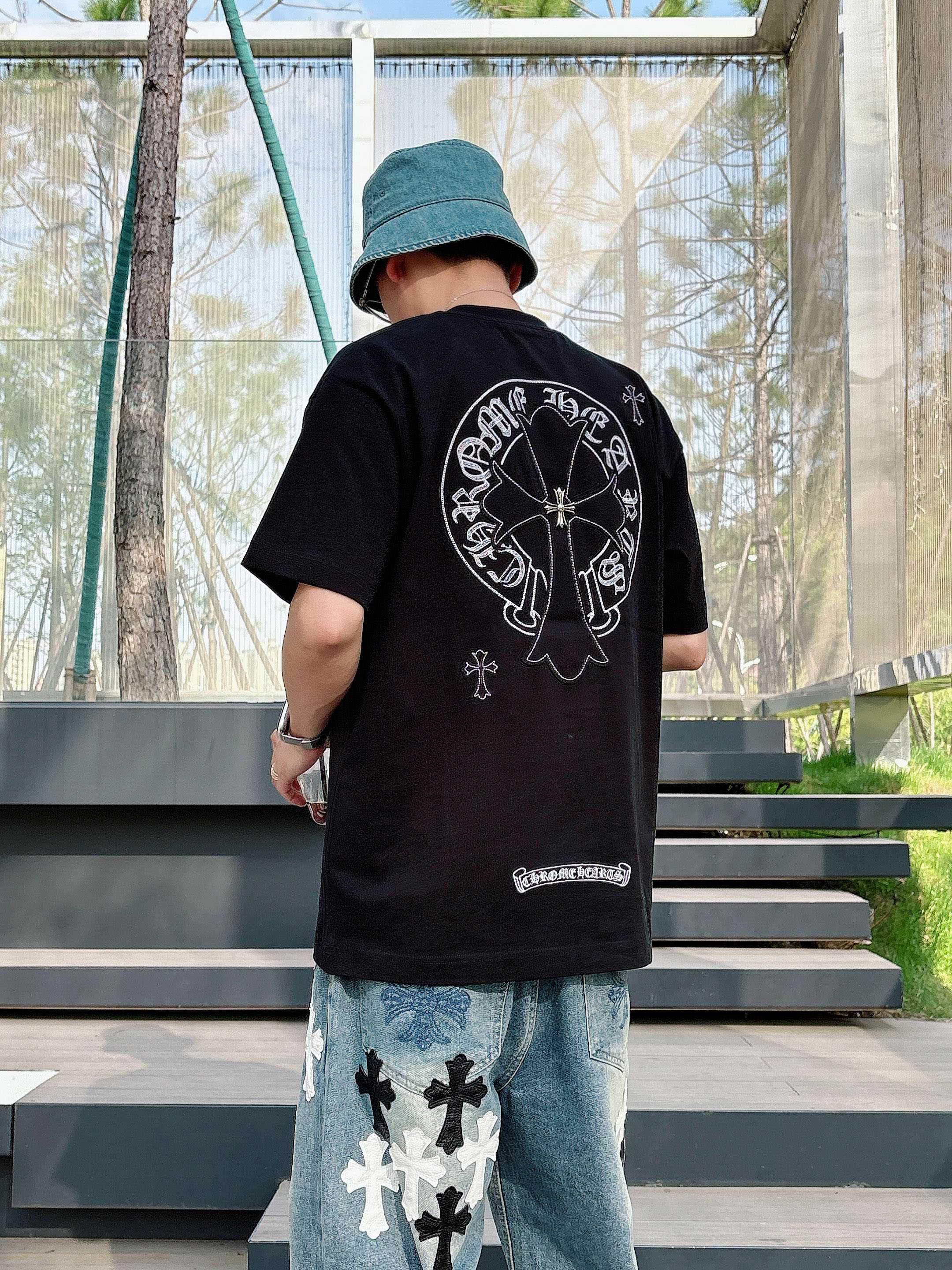 LuxluxHouse Best Quality Clothes Chrome Hearts T-shirt