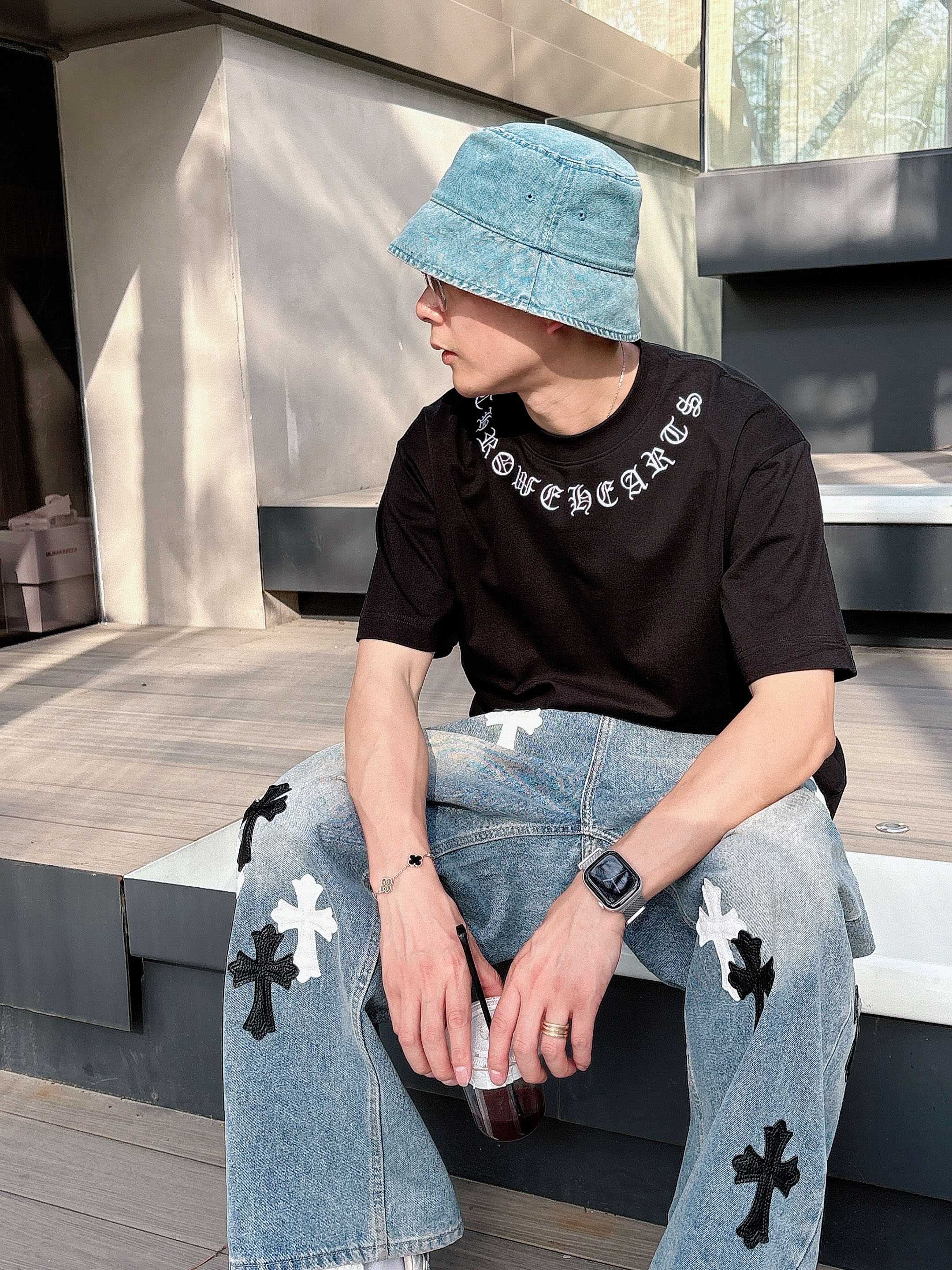 LuxluxHouse Best Quality Clothes Chrome Hearts T-shirt